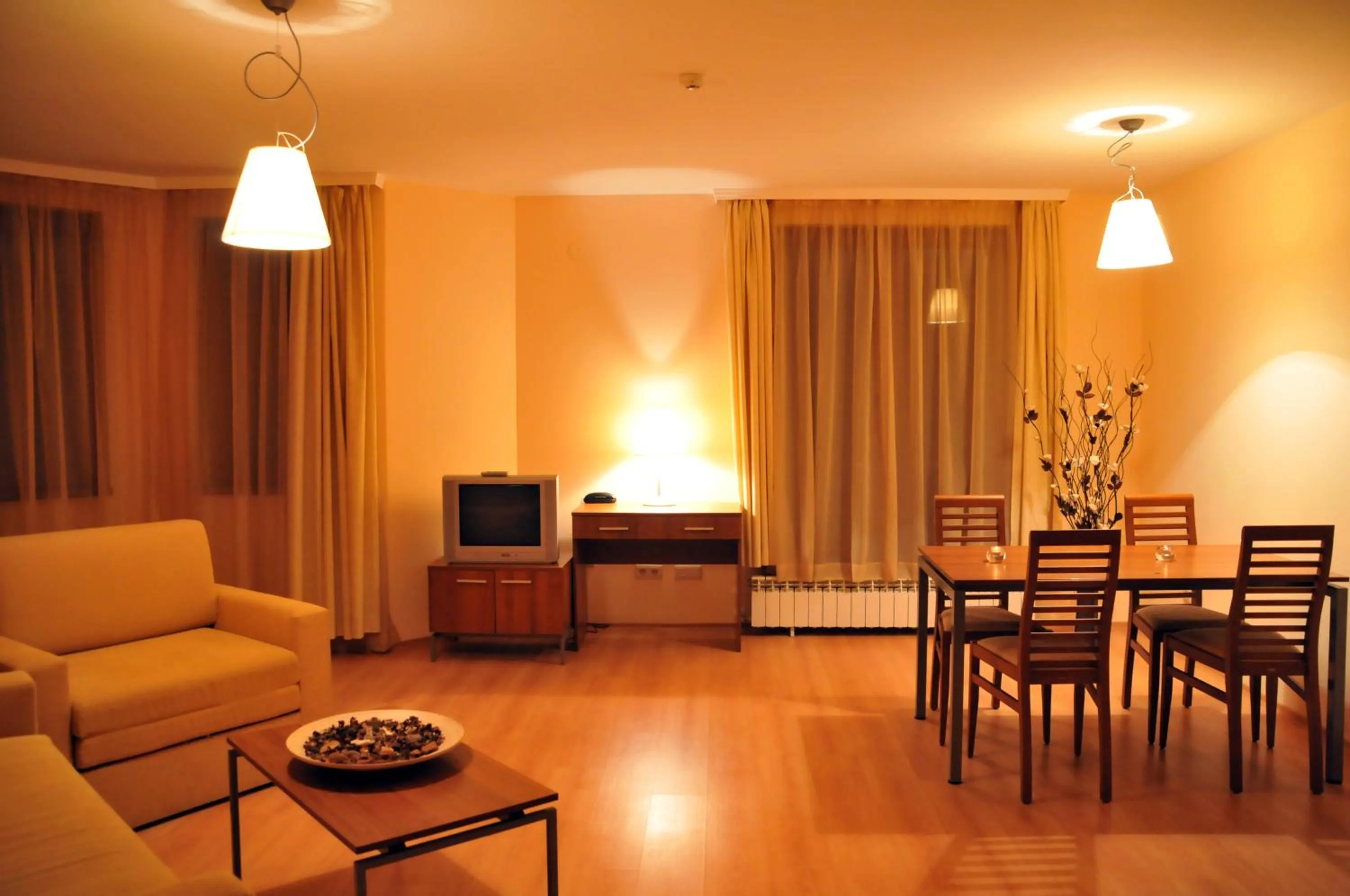 Living room in Villa Park Guest Apartments