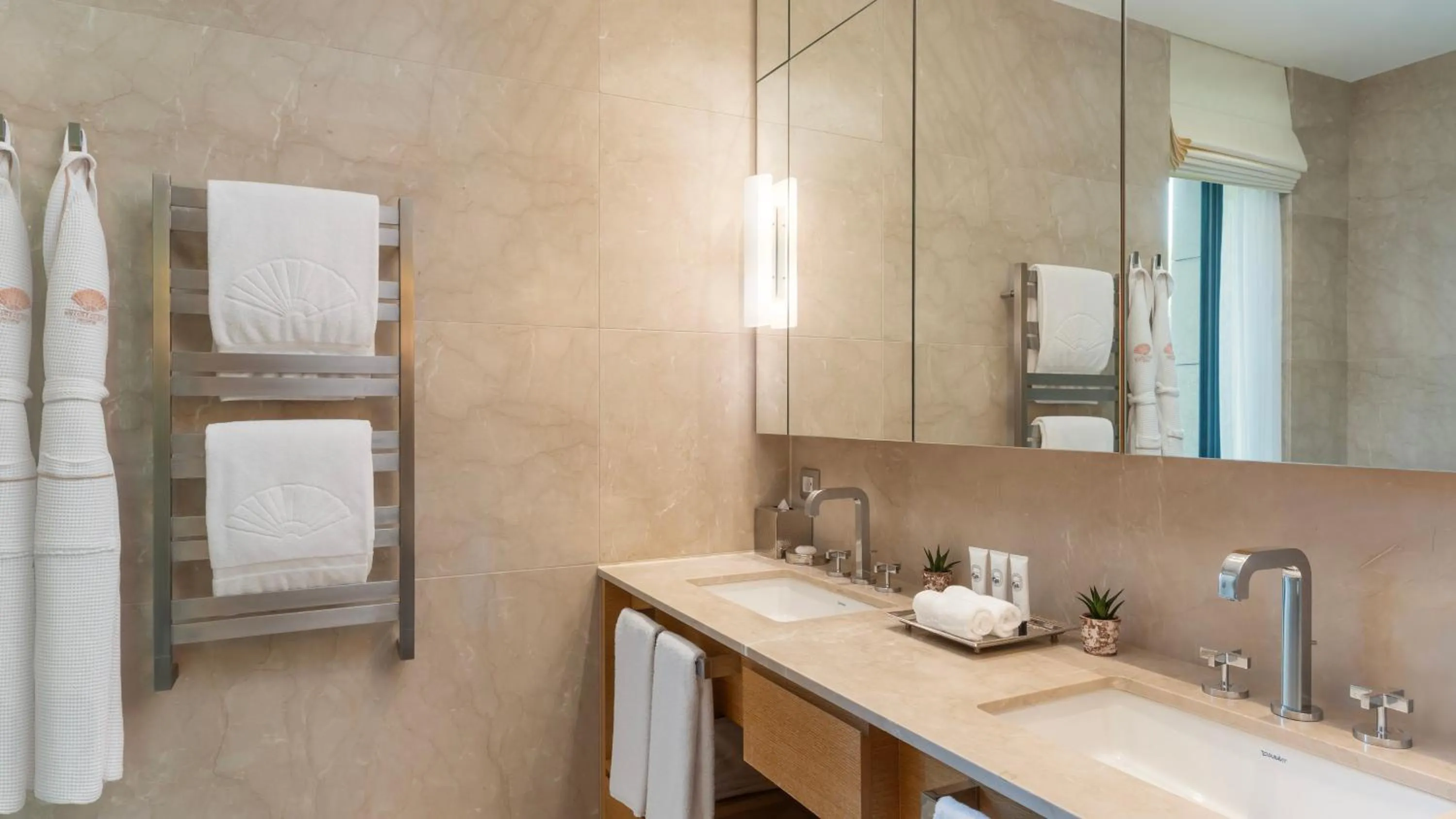 Bathroom in Mandarin Oriental, Bodrum