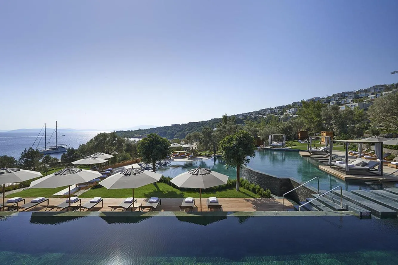 Swimming pool in Mandarin Oriental, Bodrum