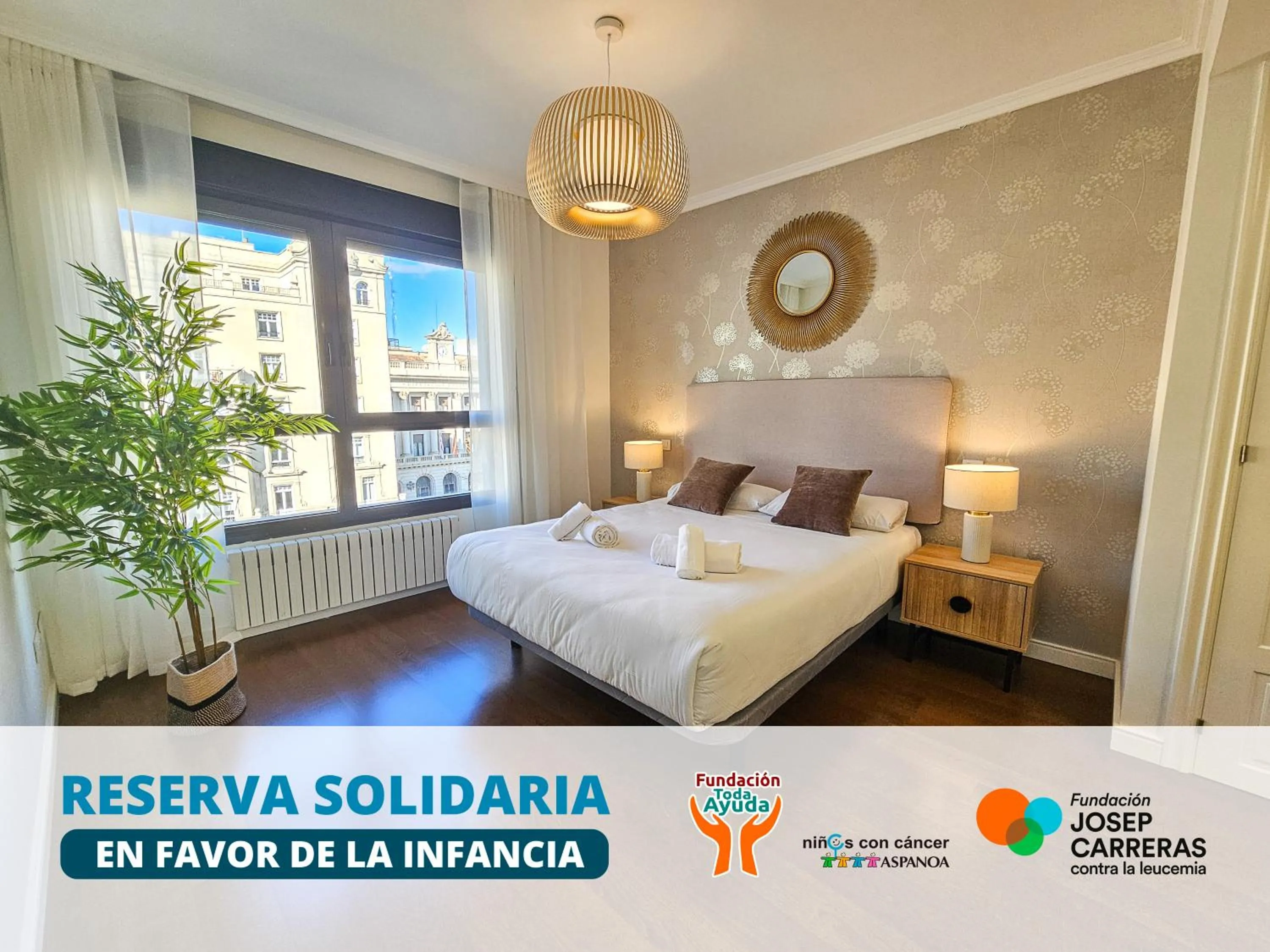 Bed in Apartamentos Zaragoza Independencia 3000