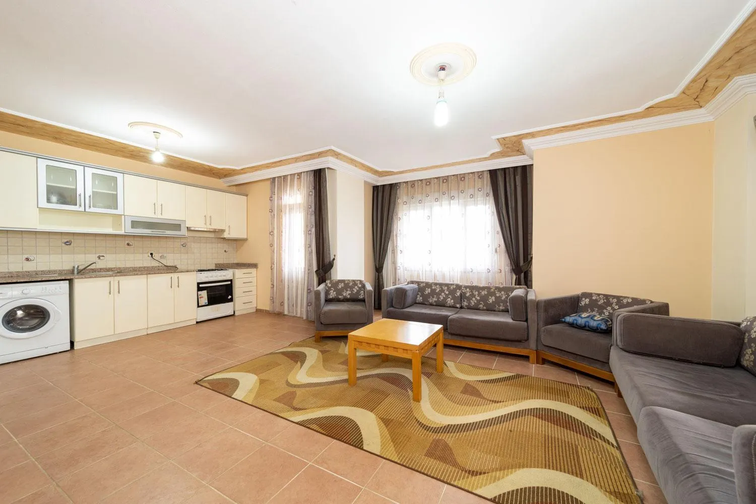 Living room in Sevgi Tatil Sitesi