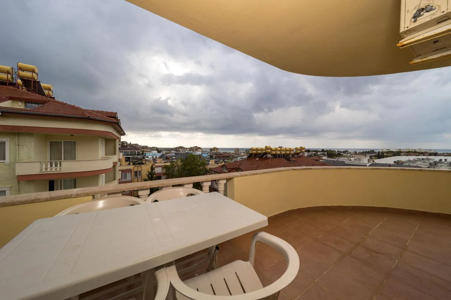 Balcony/Terrace in Sevgi Tatil Sitesi