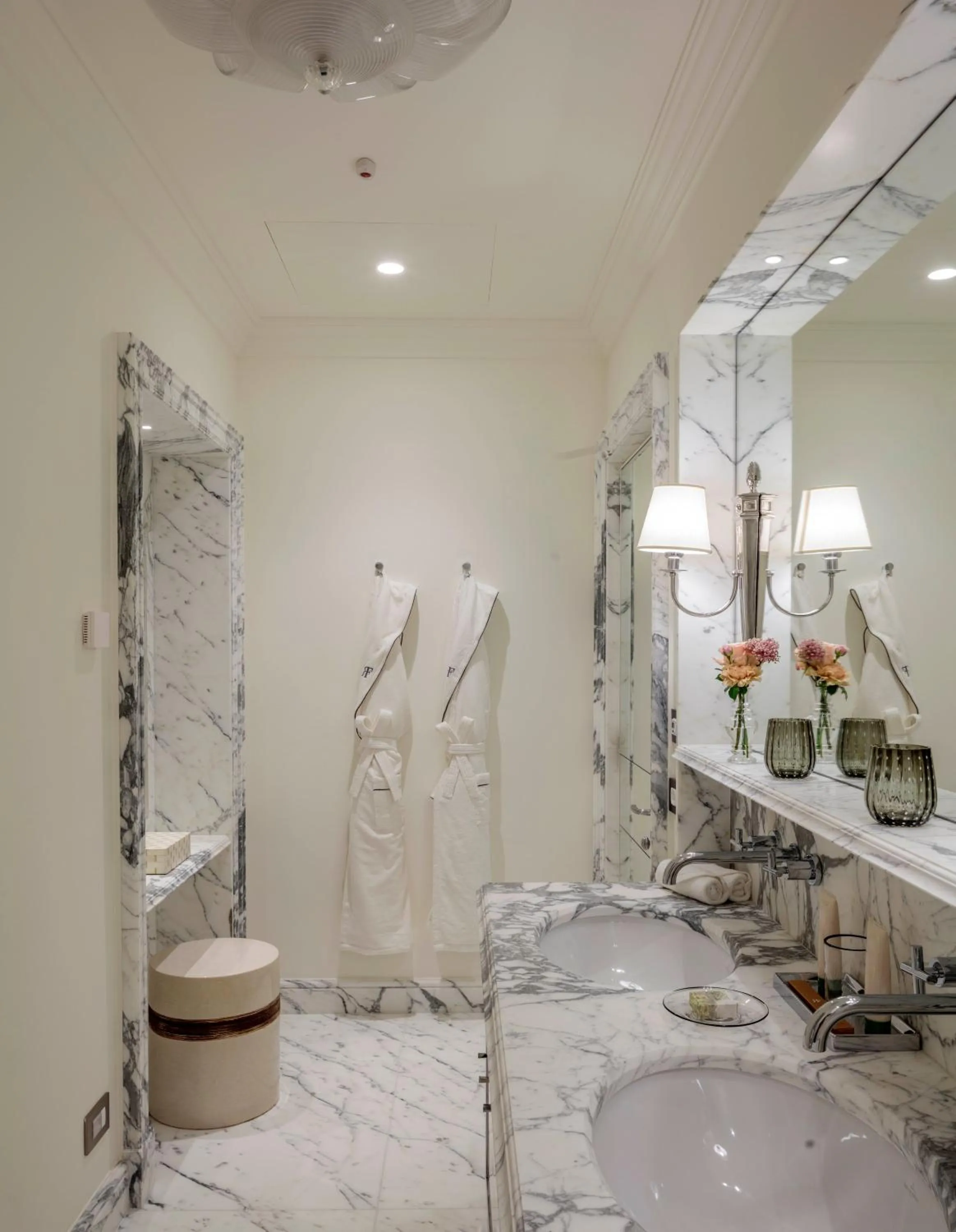 Bathroom in Rocco Forte House Via Manzoni Milan