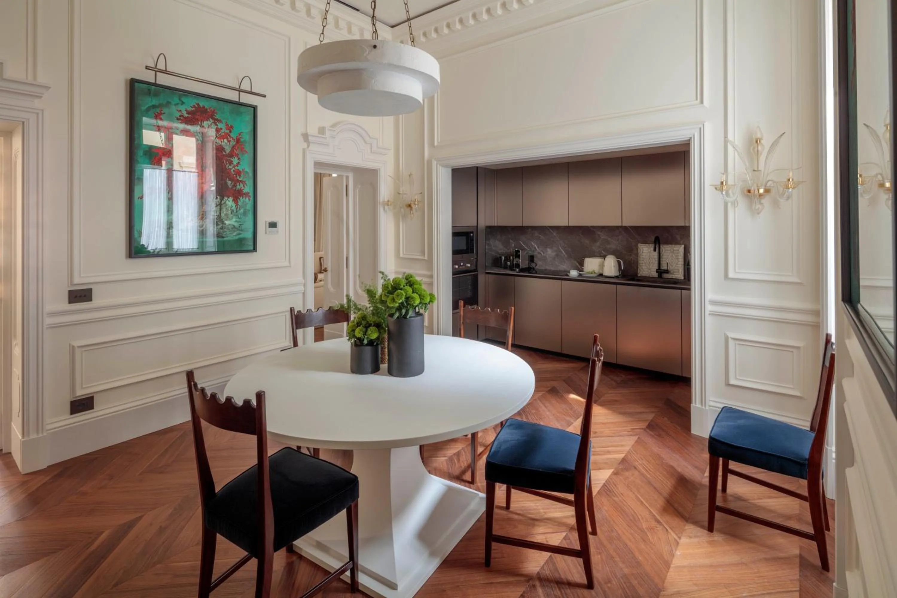Kitchen or kitchenette in Rocco Forte House Via Manzoni Milan