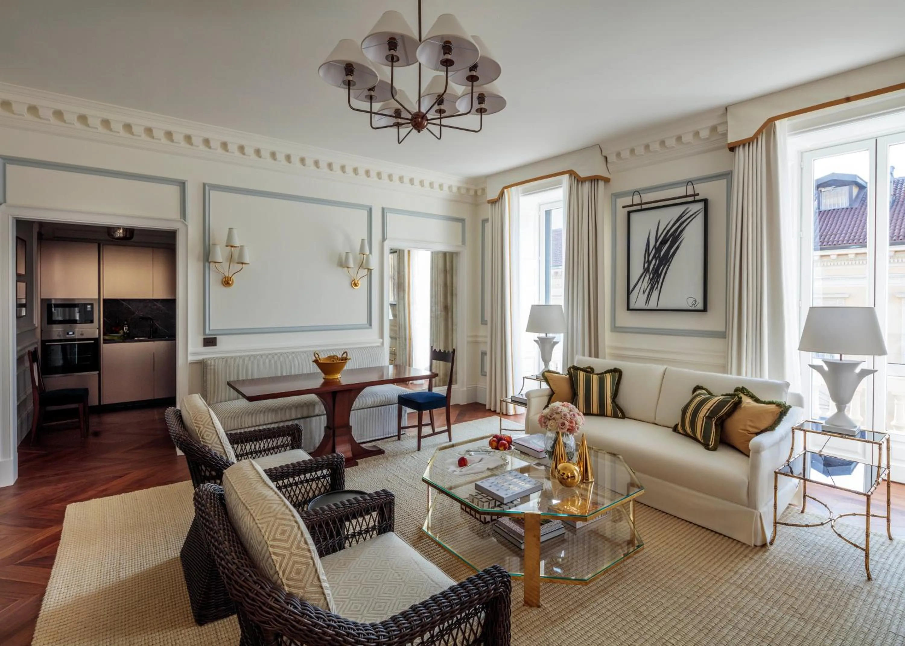 Kitchen or kitchenette in Rocco Forte House Via Manzoni Milan