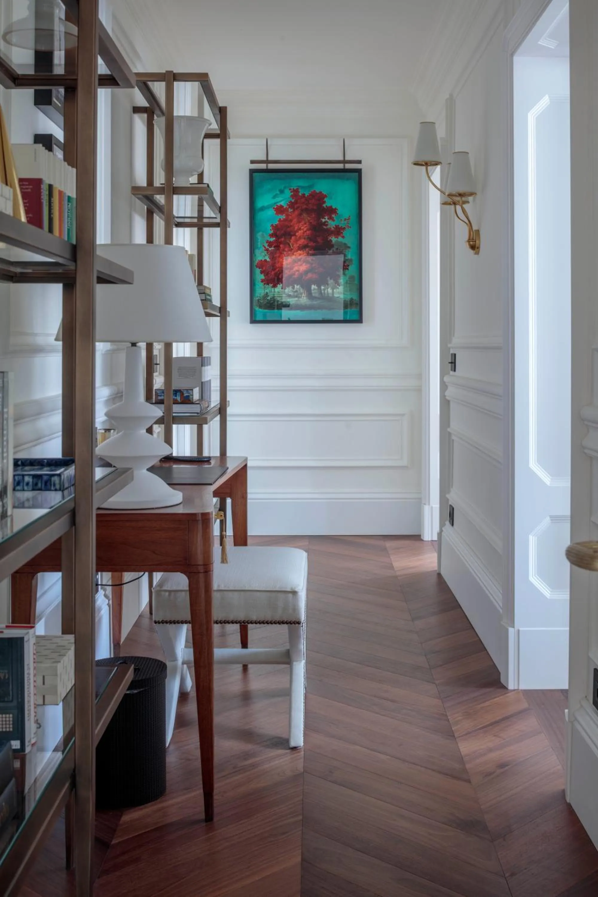 Decorative detail in Rocco Forte House Via Manzoni Milan