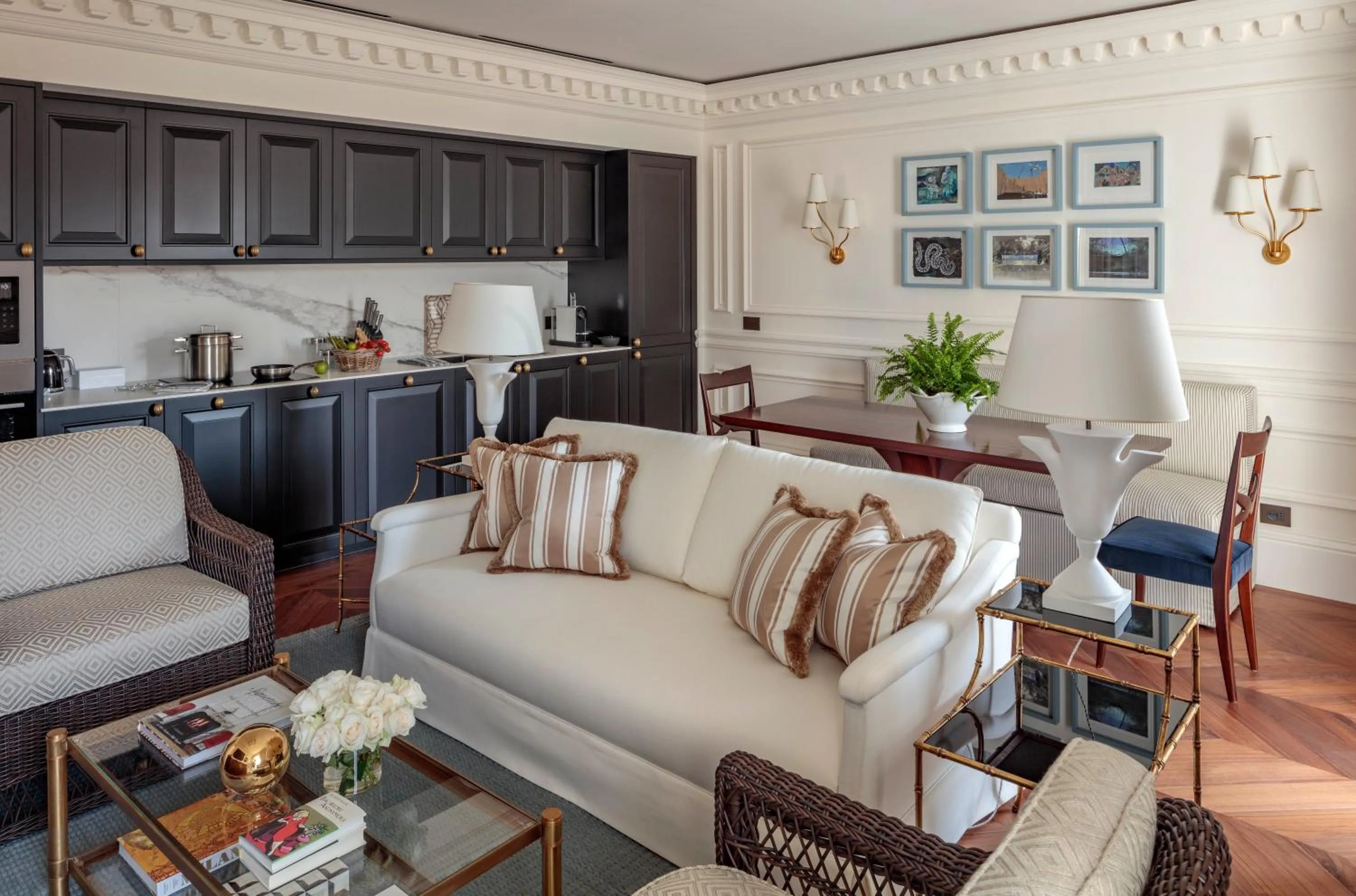 Kitchen or kitchenette in Rocco Forte House Via Manzoni Milan