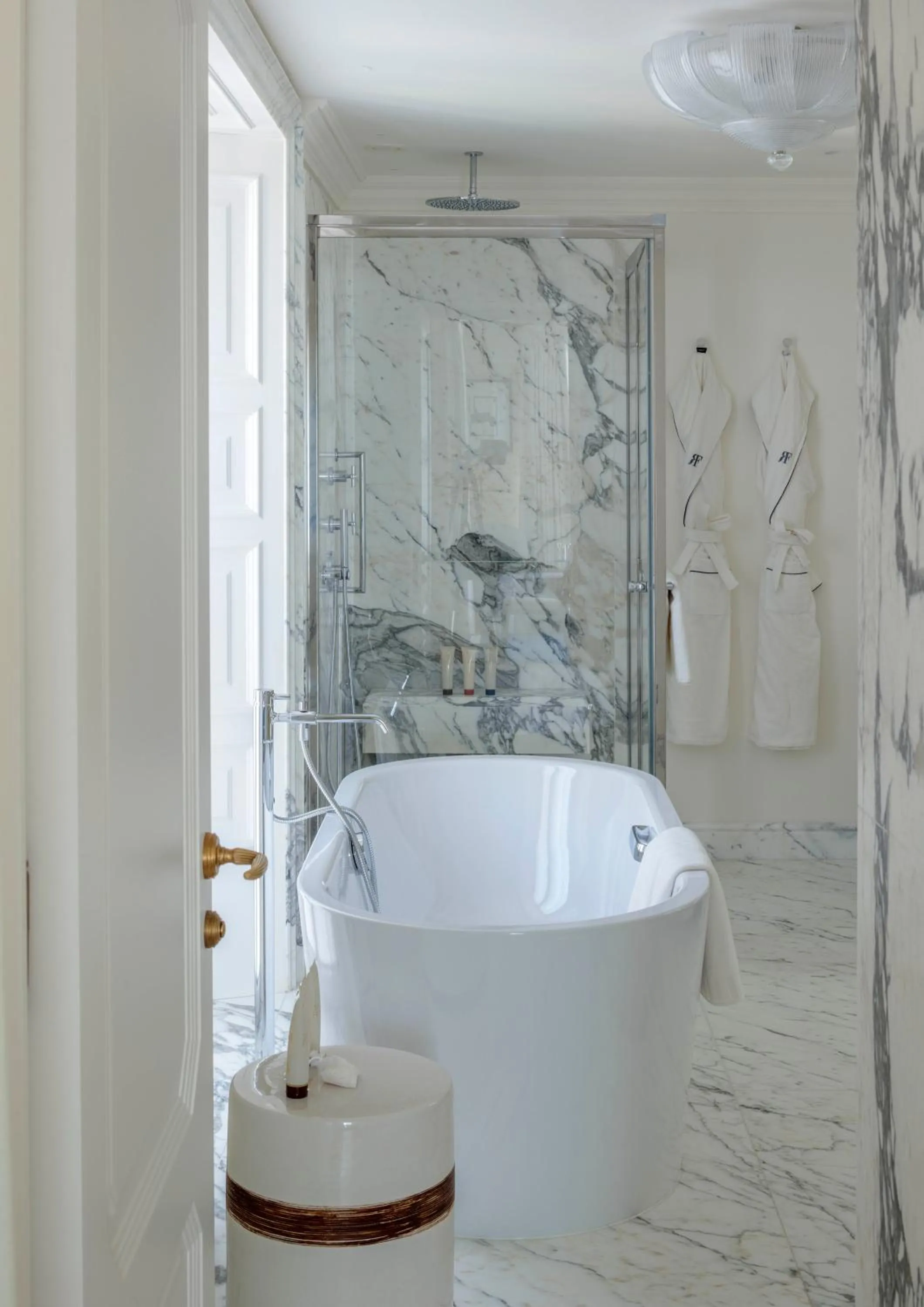 Bathroom in Rocco Forte House Via Manzoni Milan