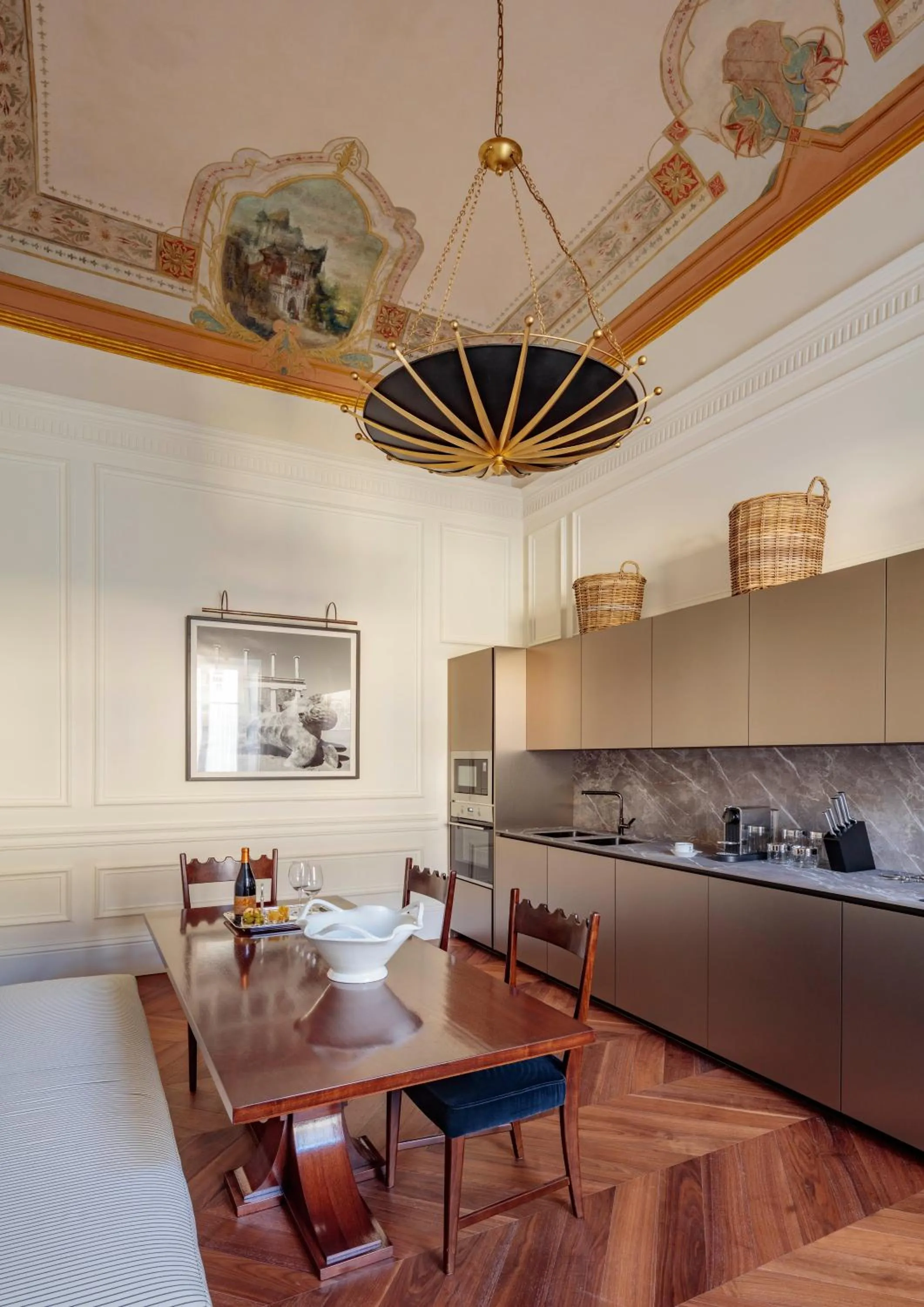 Kitchen or kitchenette in Rocco Forte House Via Manzoni Milan