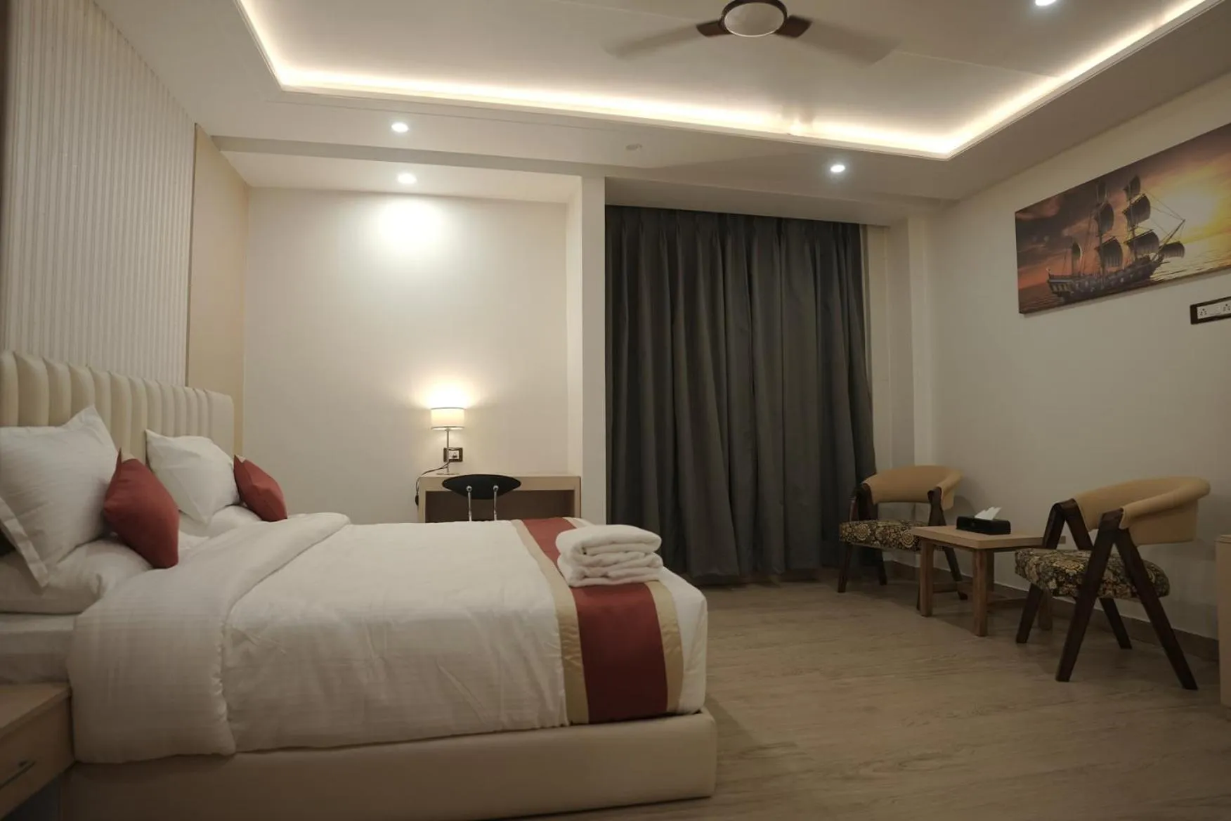 Photo of the whole room, Bed in Madina Hotel