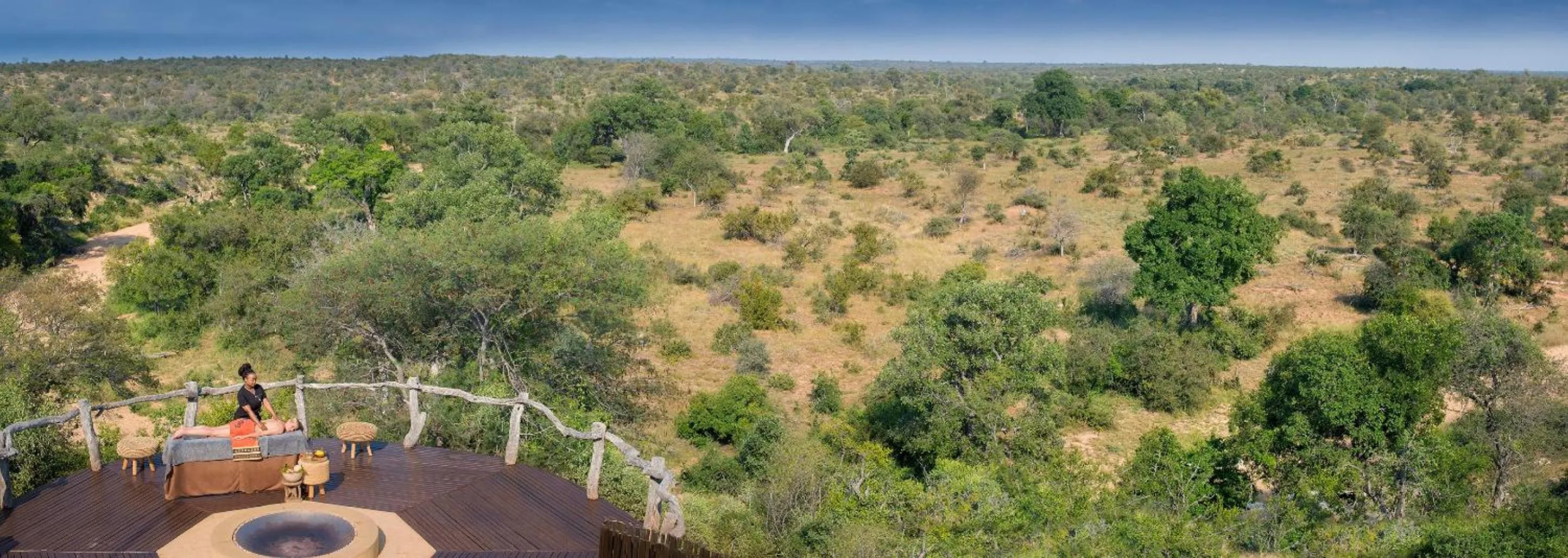 Natural landscape in Makumu Private Game Lodge