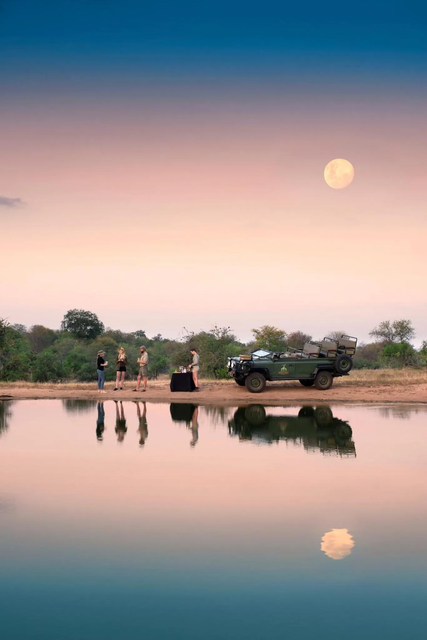 Natural landscape in Makumu Private Game Lodge