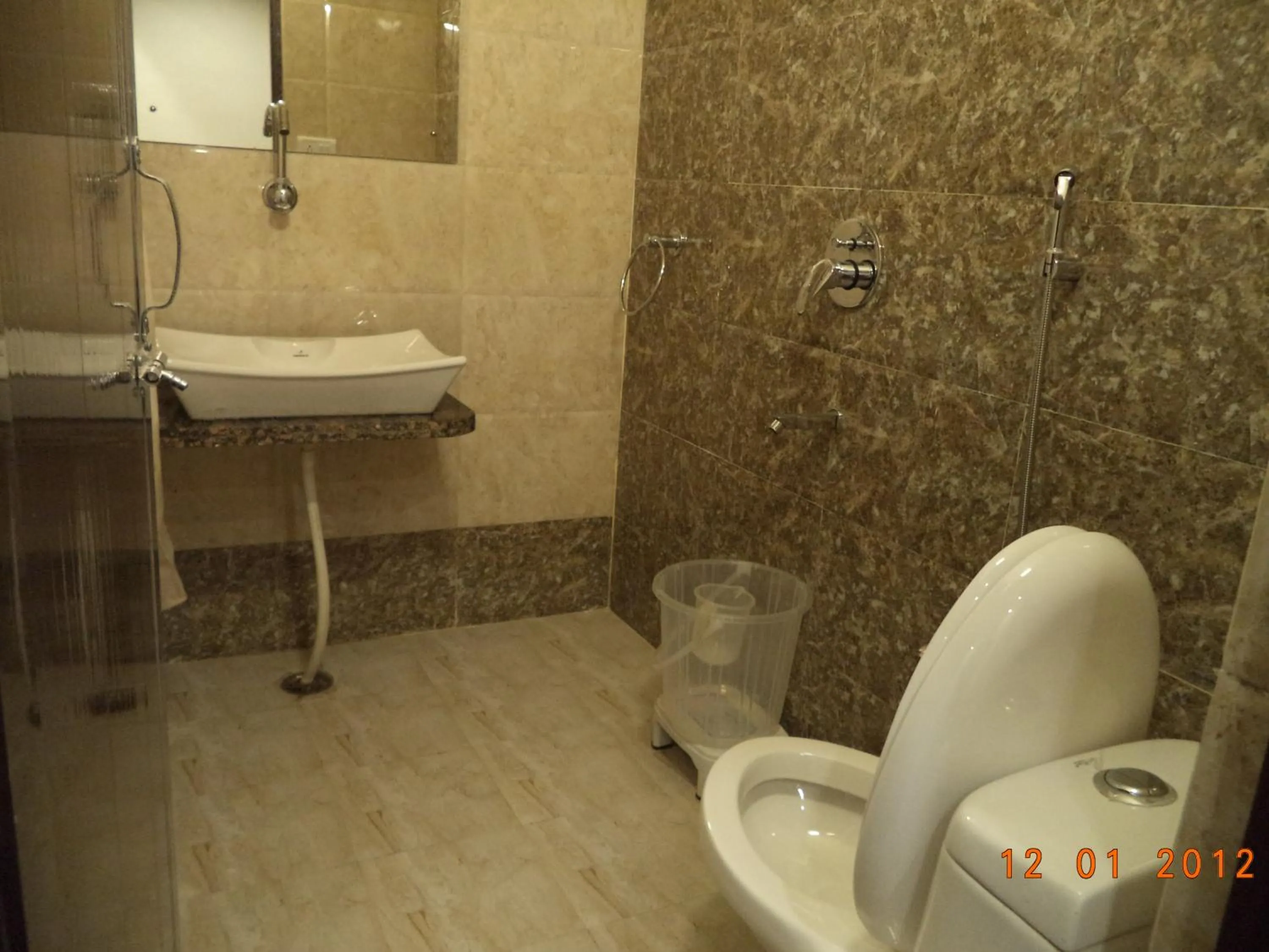 Bathroom in Hotel Abhineet Palace