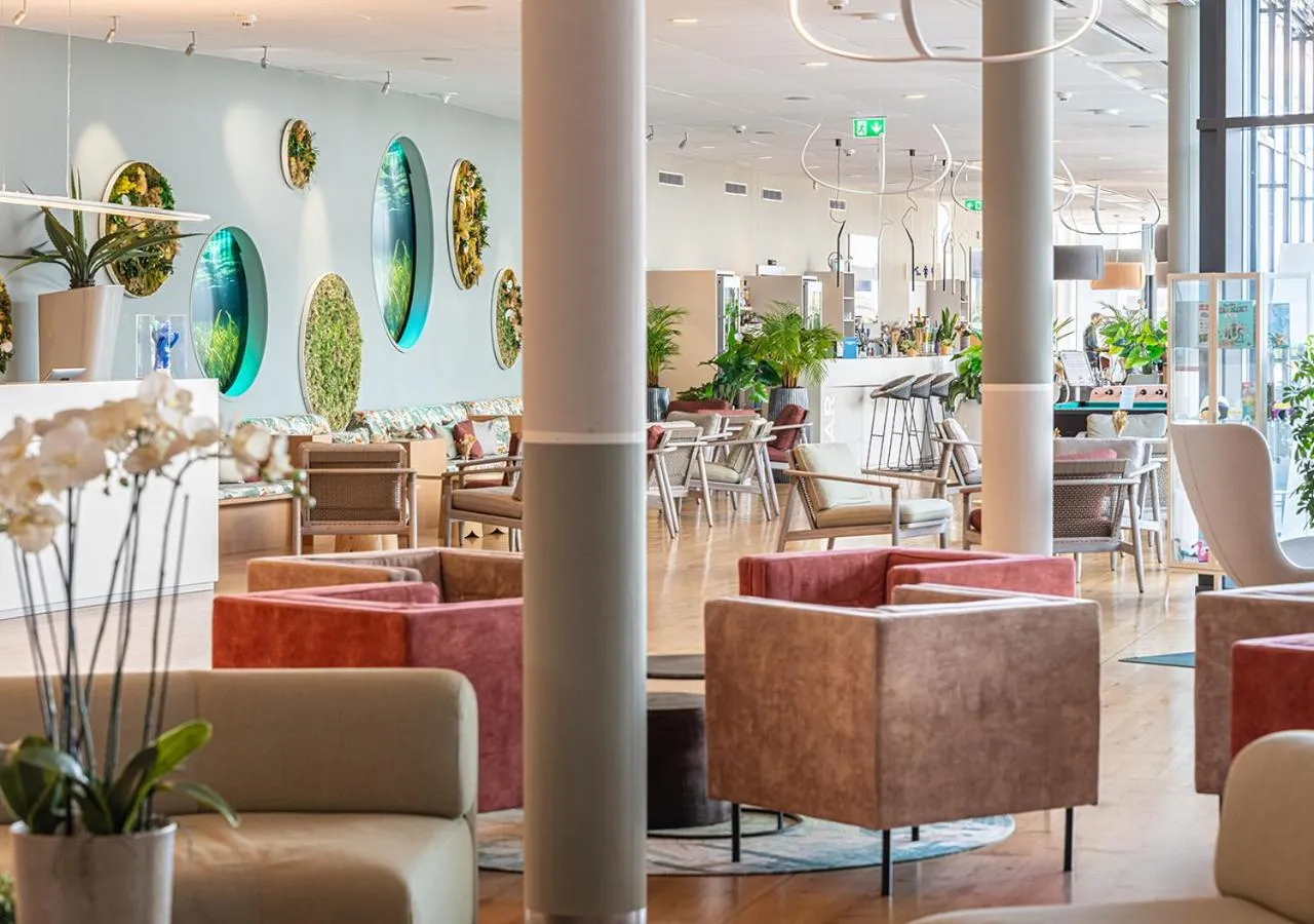 Lobby or reception in Aquatis Hotel