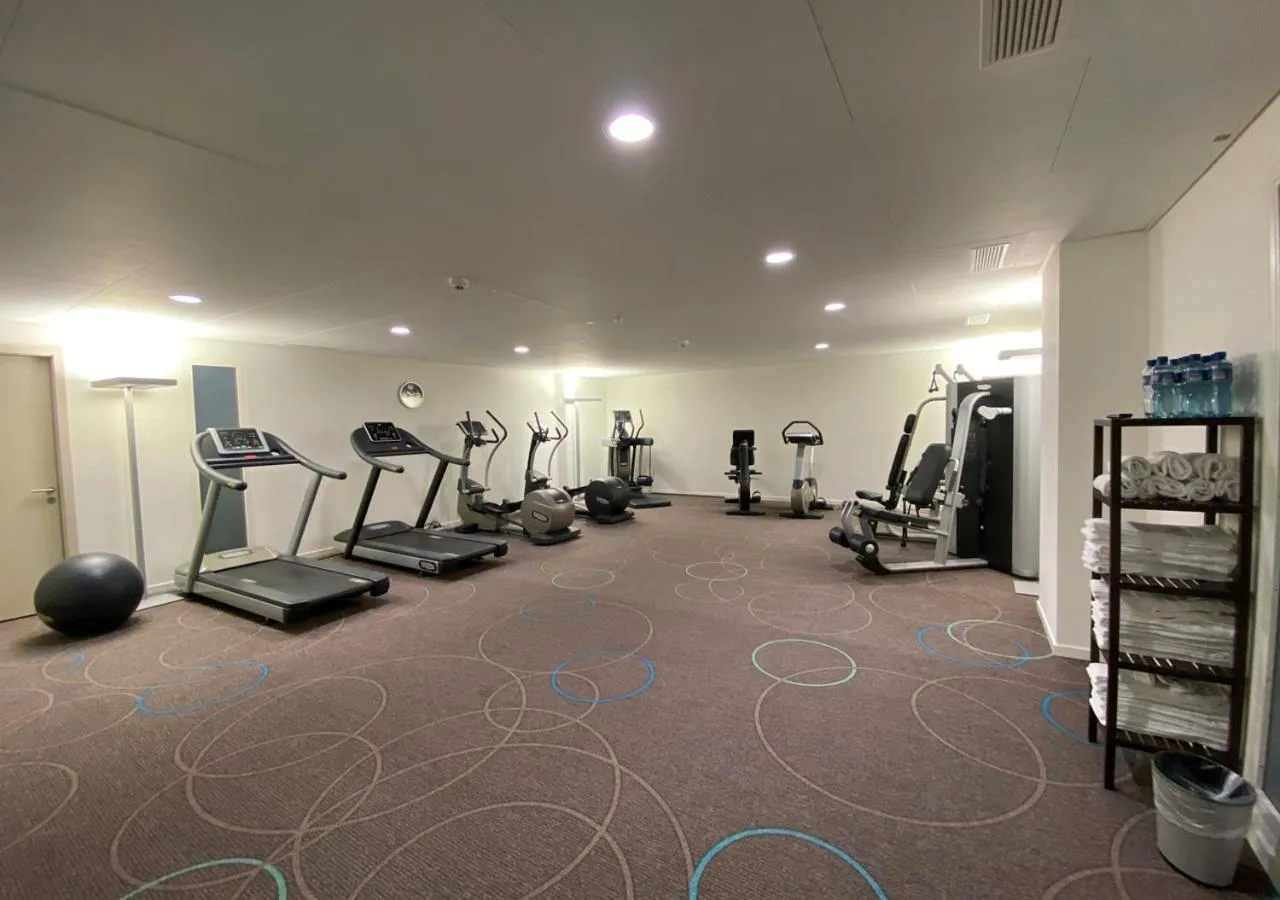 Fitness centre/facilities in Aquatis Hotel