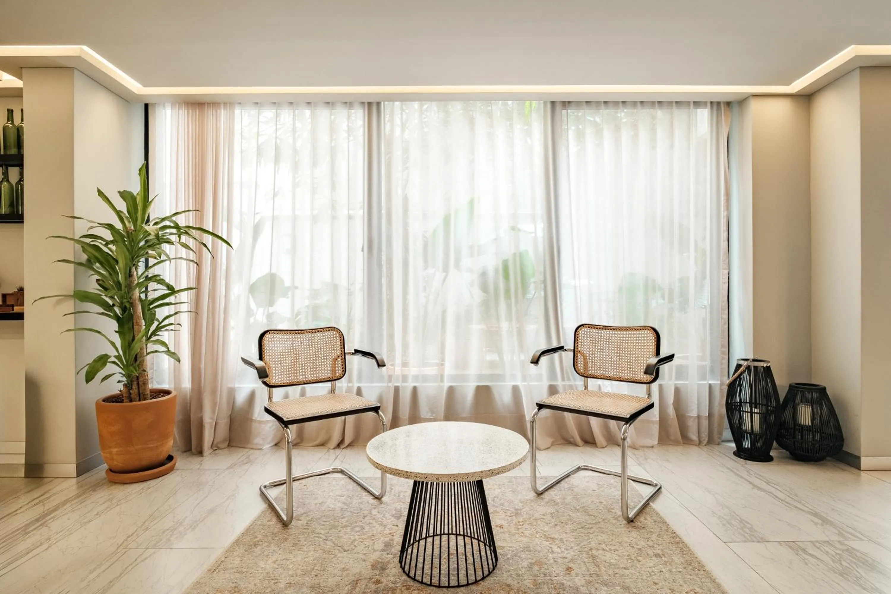 Seating area in District Polanco by Lumina