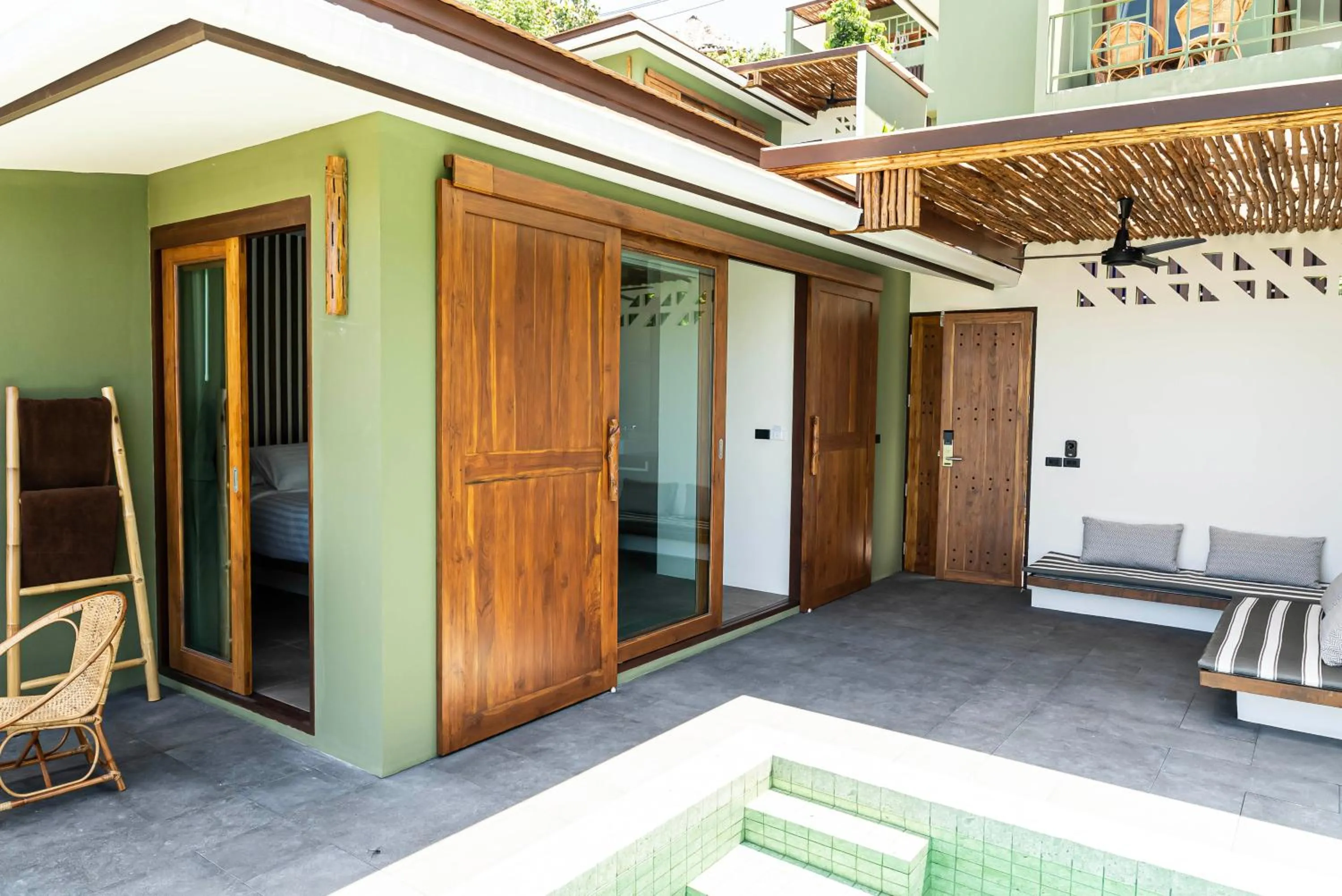 Patio in Mae Ya Resort