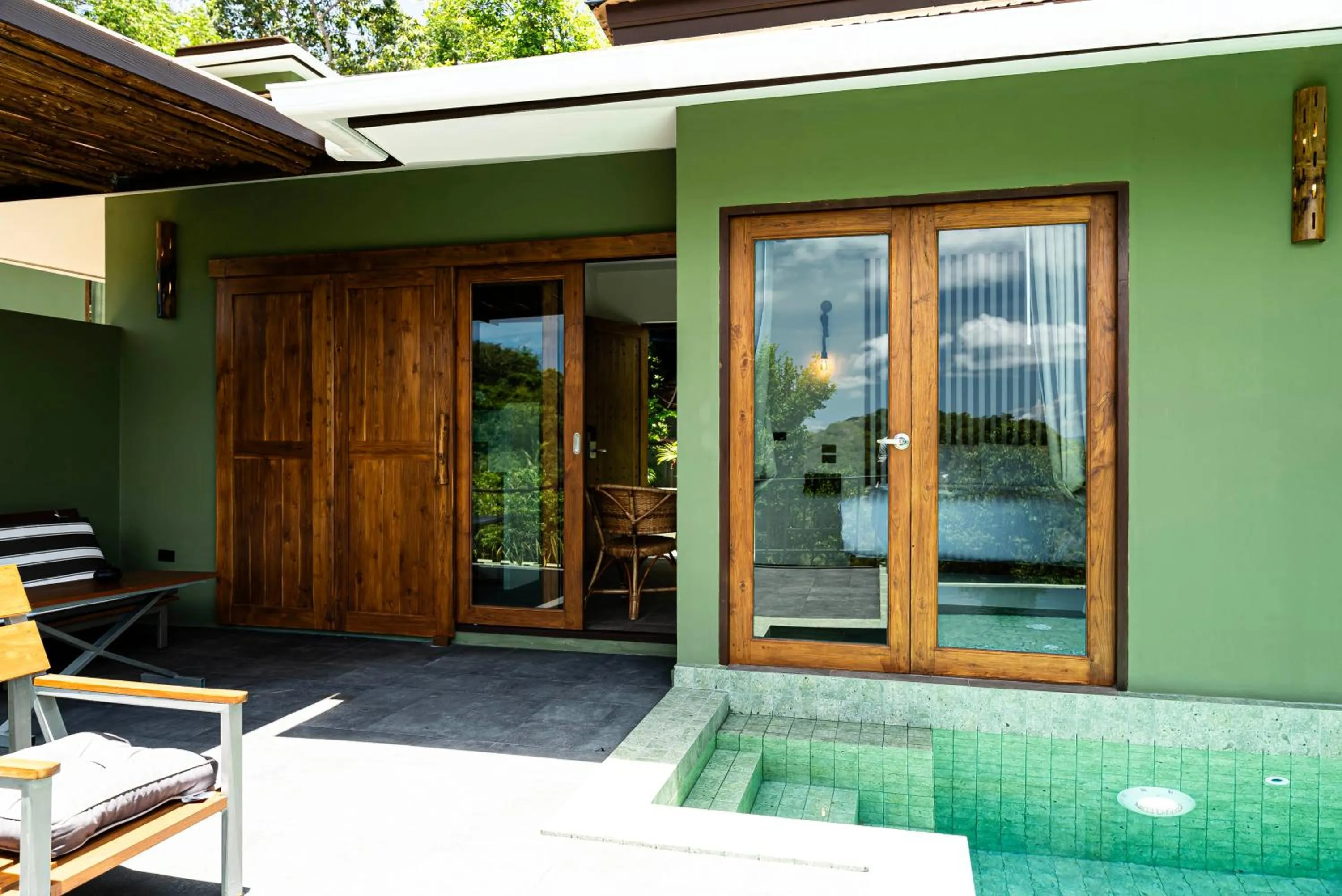 Patio in Mae Ya Resort