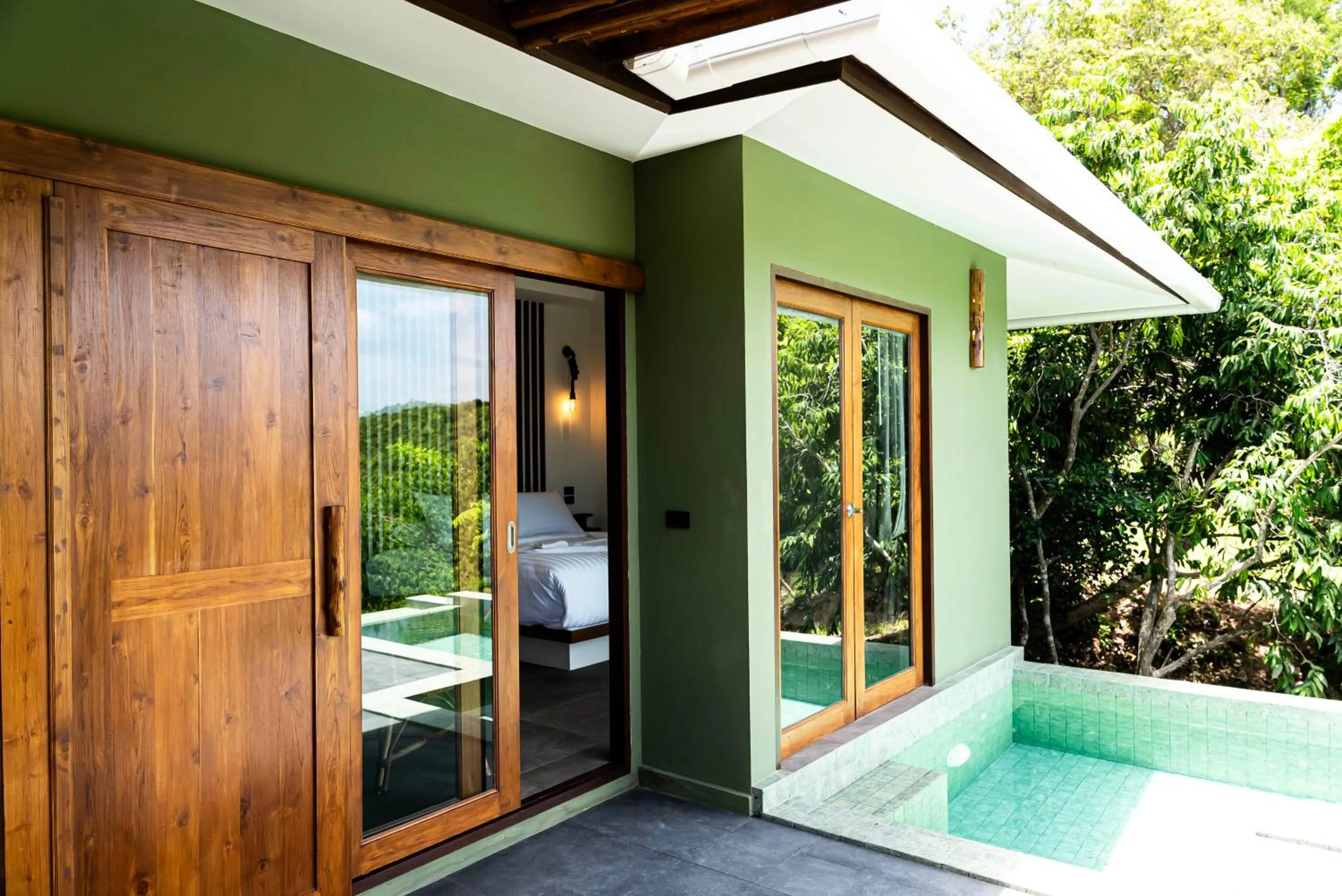 Balcony/Terrace in Mae Ya Resort