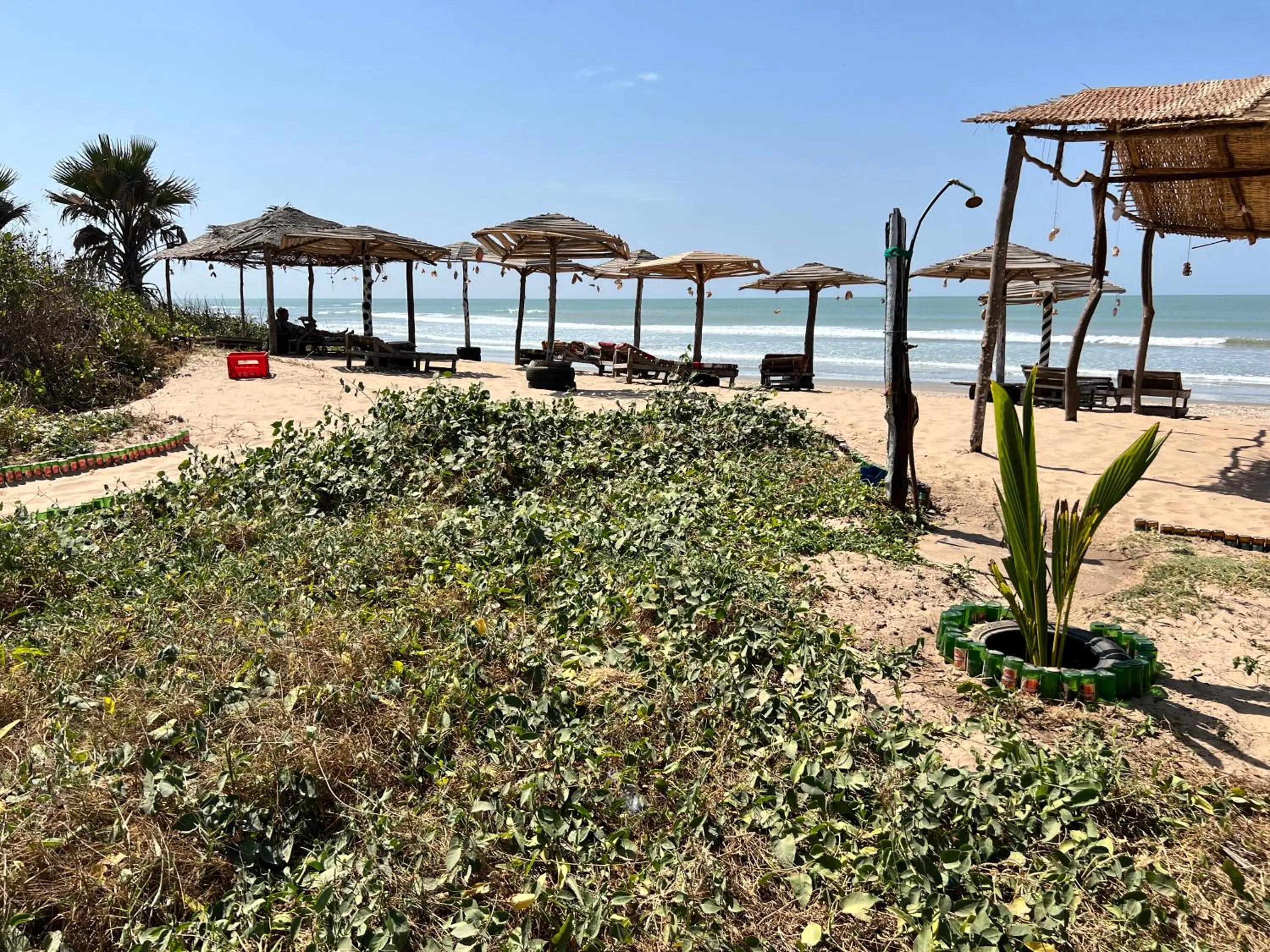 Beach in Nemasu Eco-lodge
