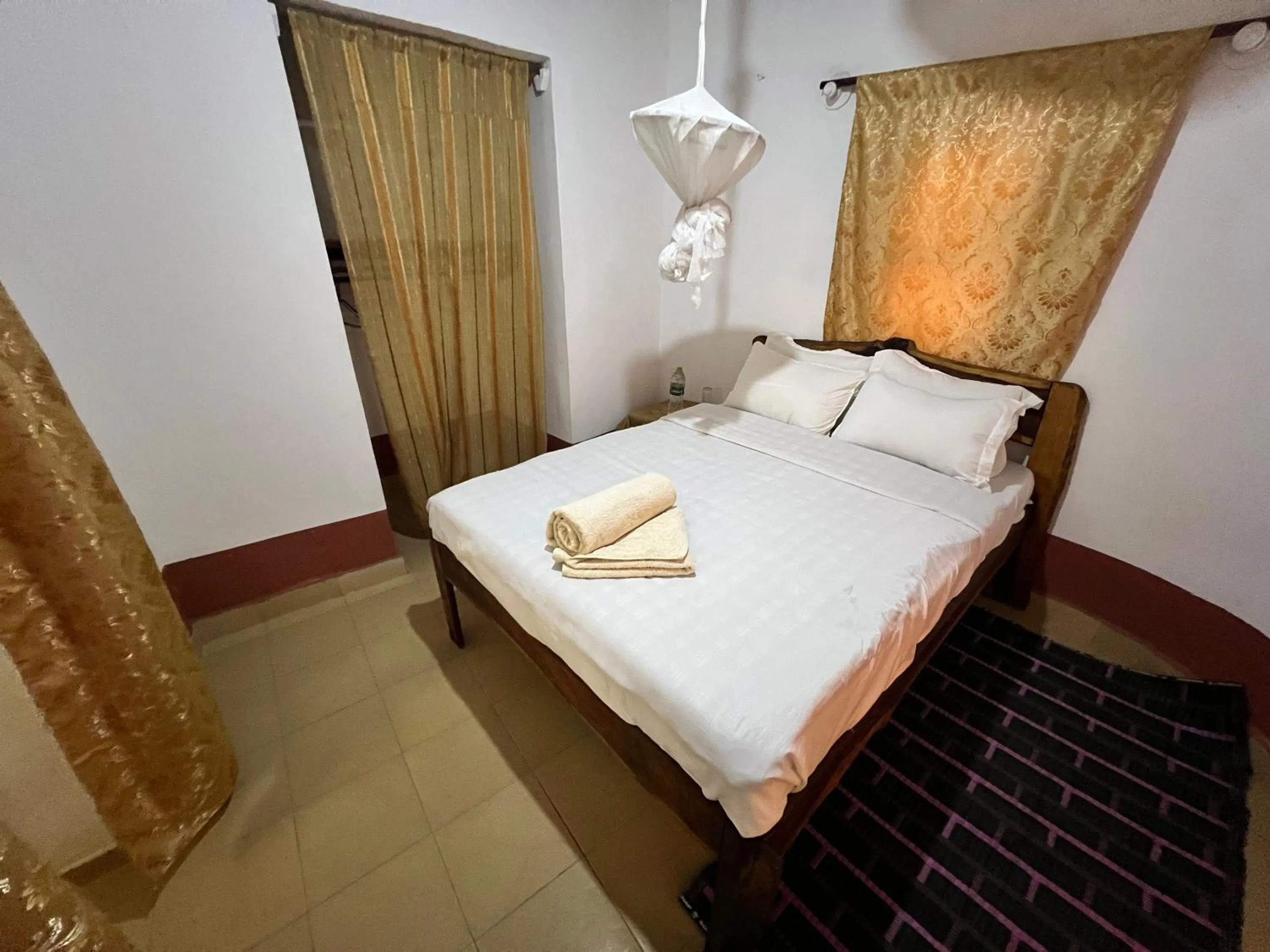 Bed in Nemasu Eco-lodge