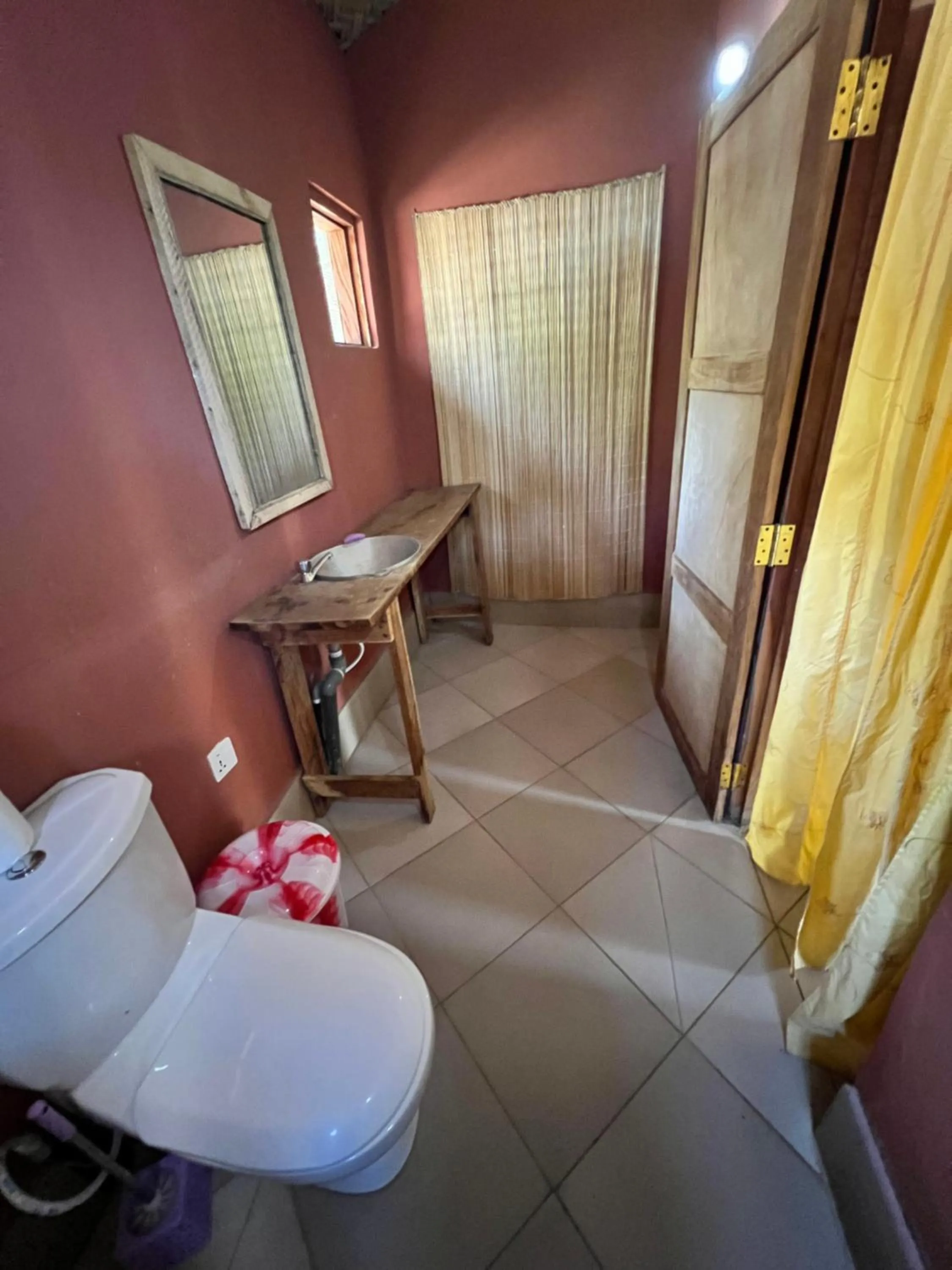 Bathroom in Nemasu Eco-lodge