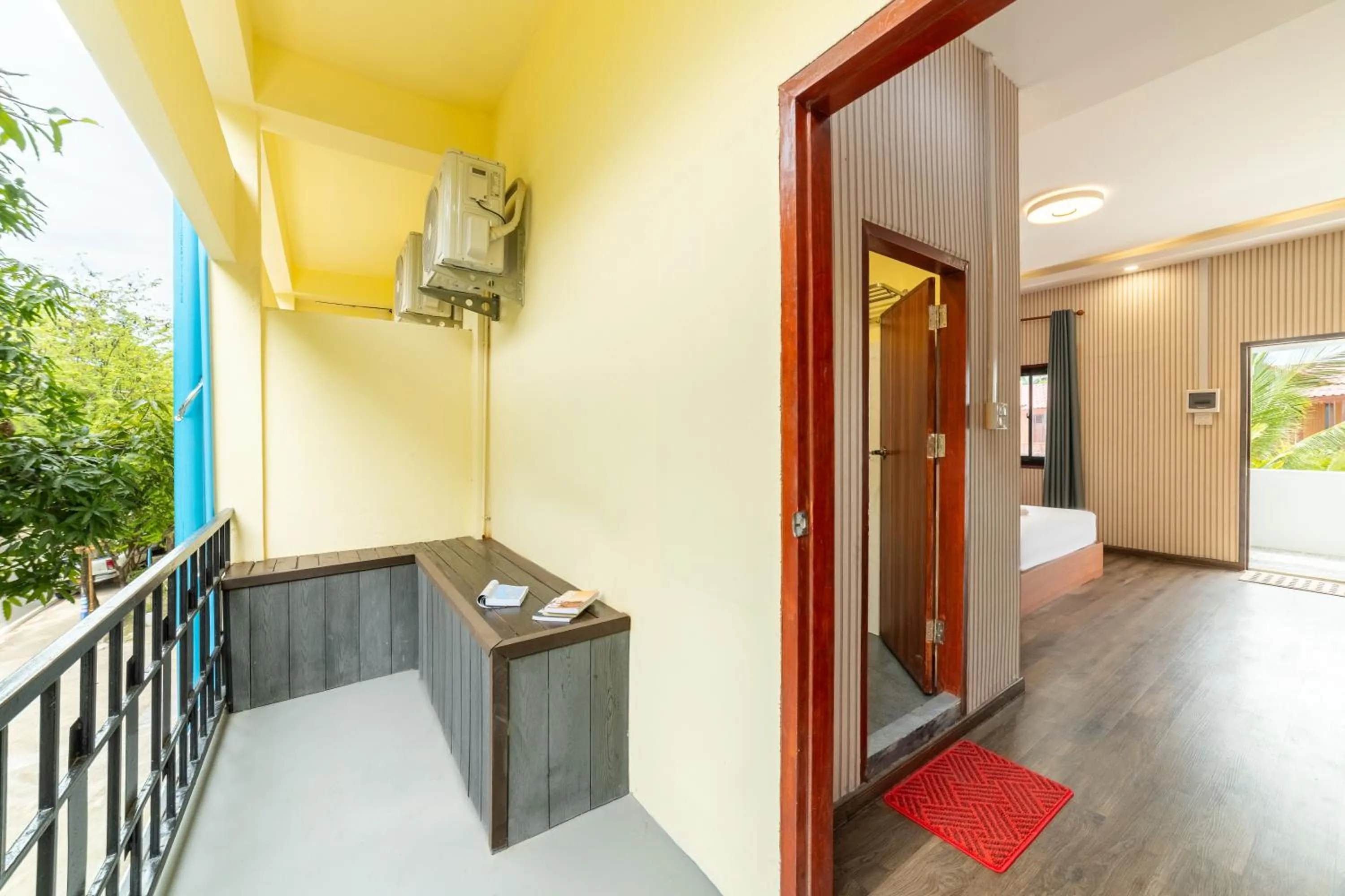 Balcony/Terrace in Peaceful Hotel