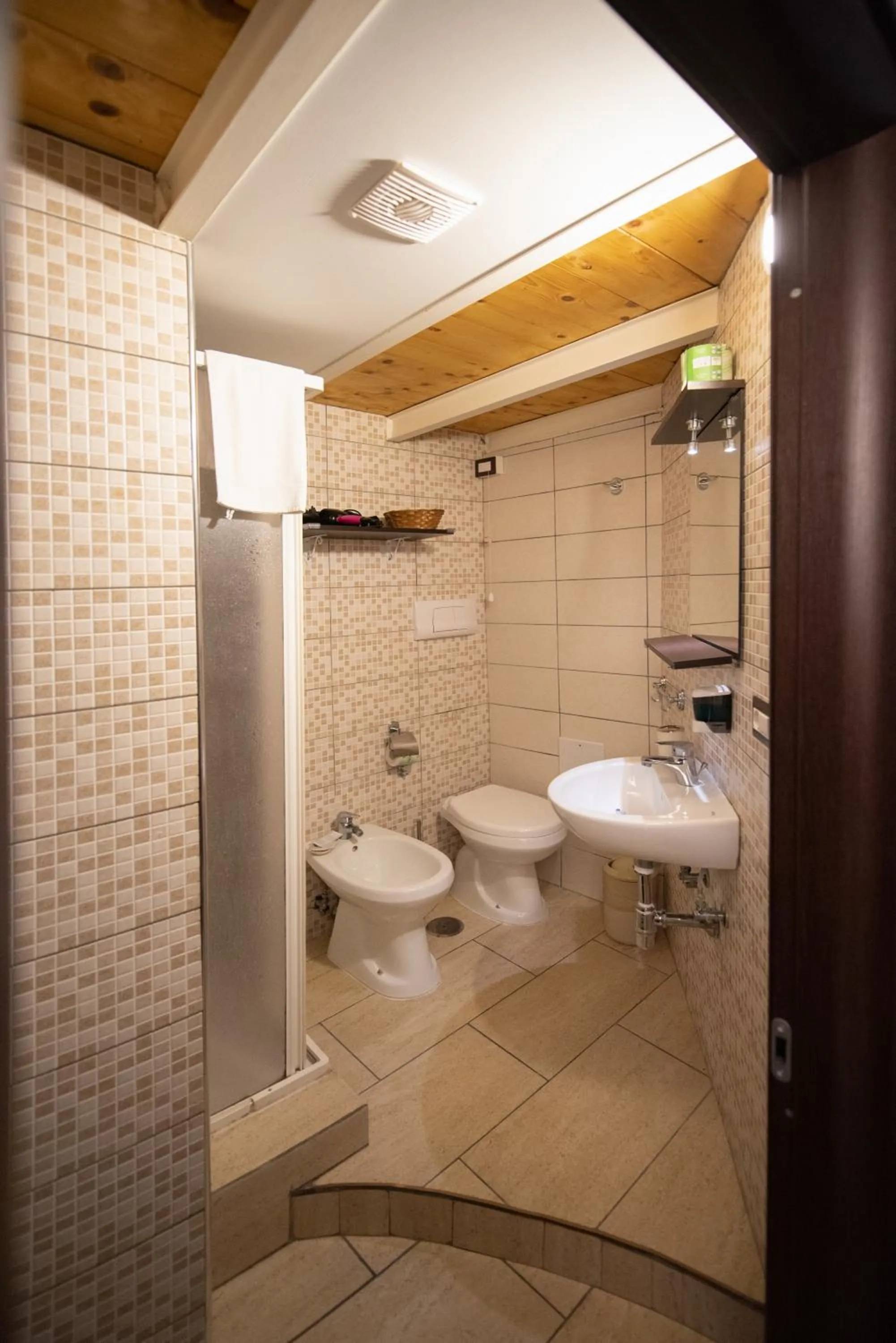 Bathroom in Napolì Affittacamere