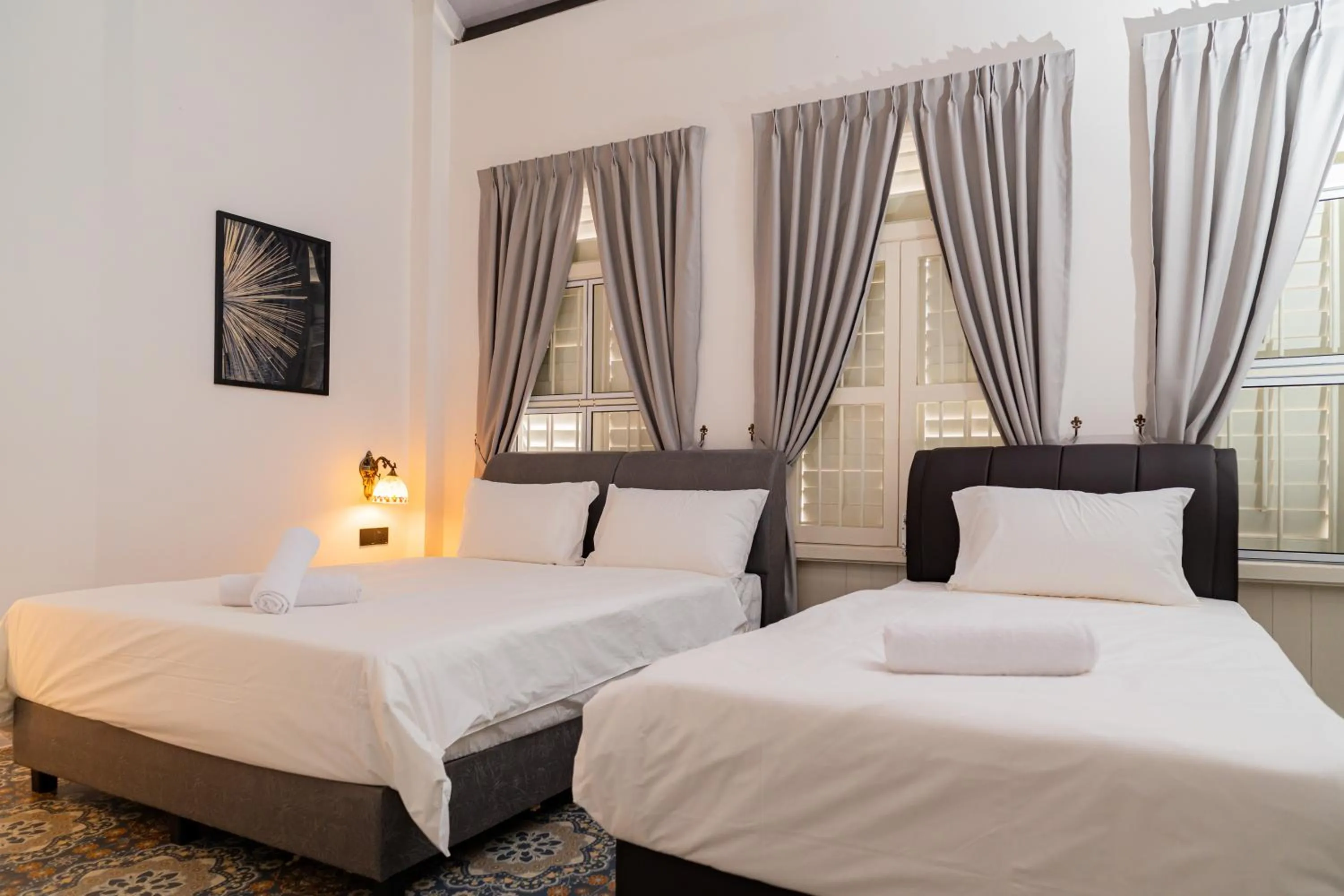 Bed in Jovial Industrial Stylish Lodge ````Bukit Mertajam