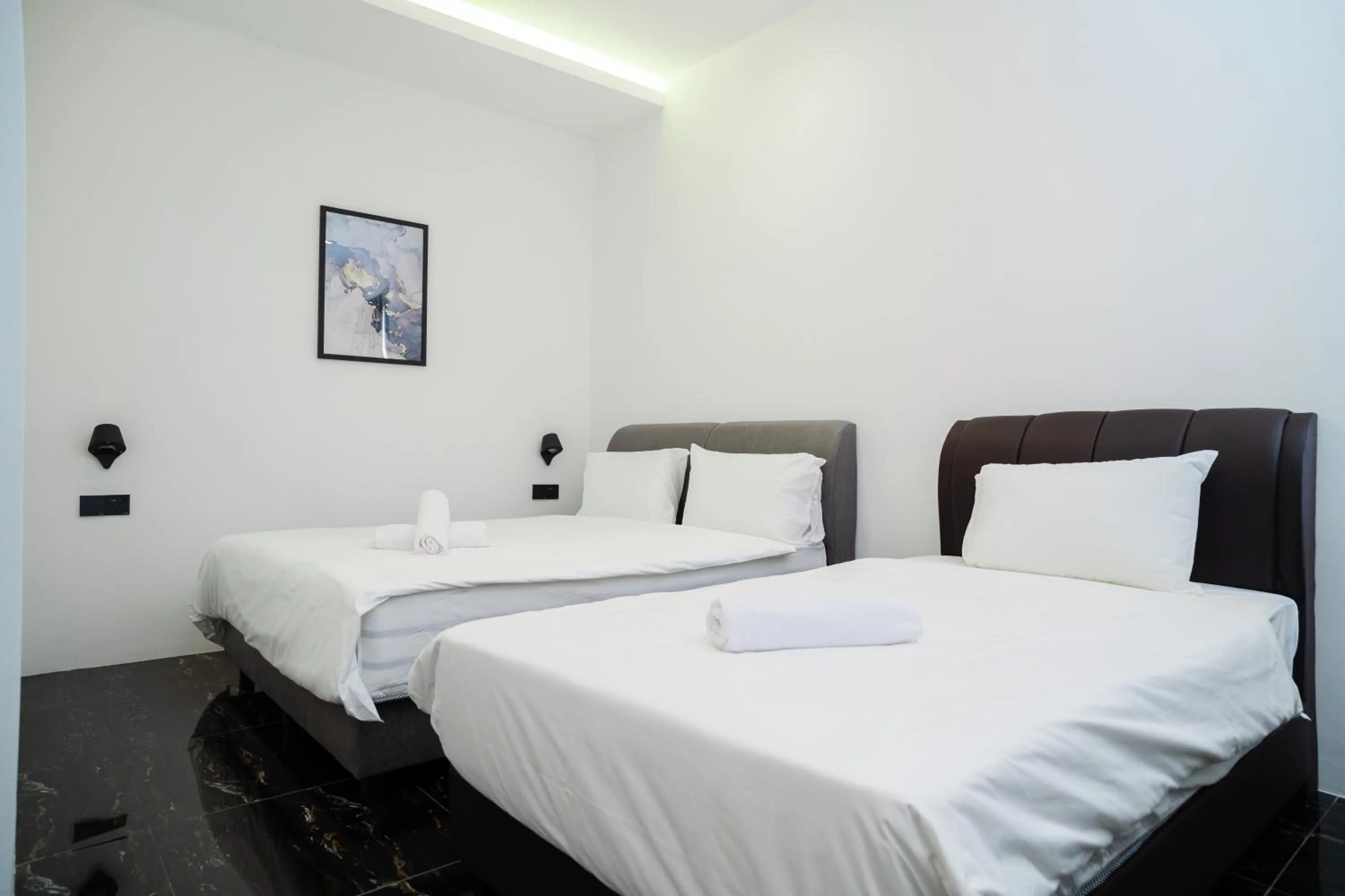 Bed in Jovial Industrial Stylish Lodge ````Bukit Mertajam