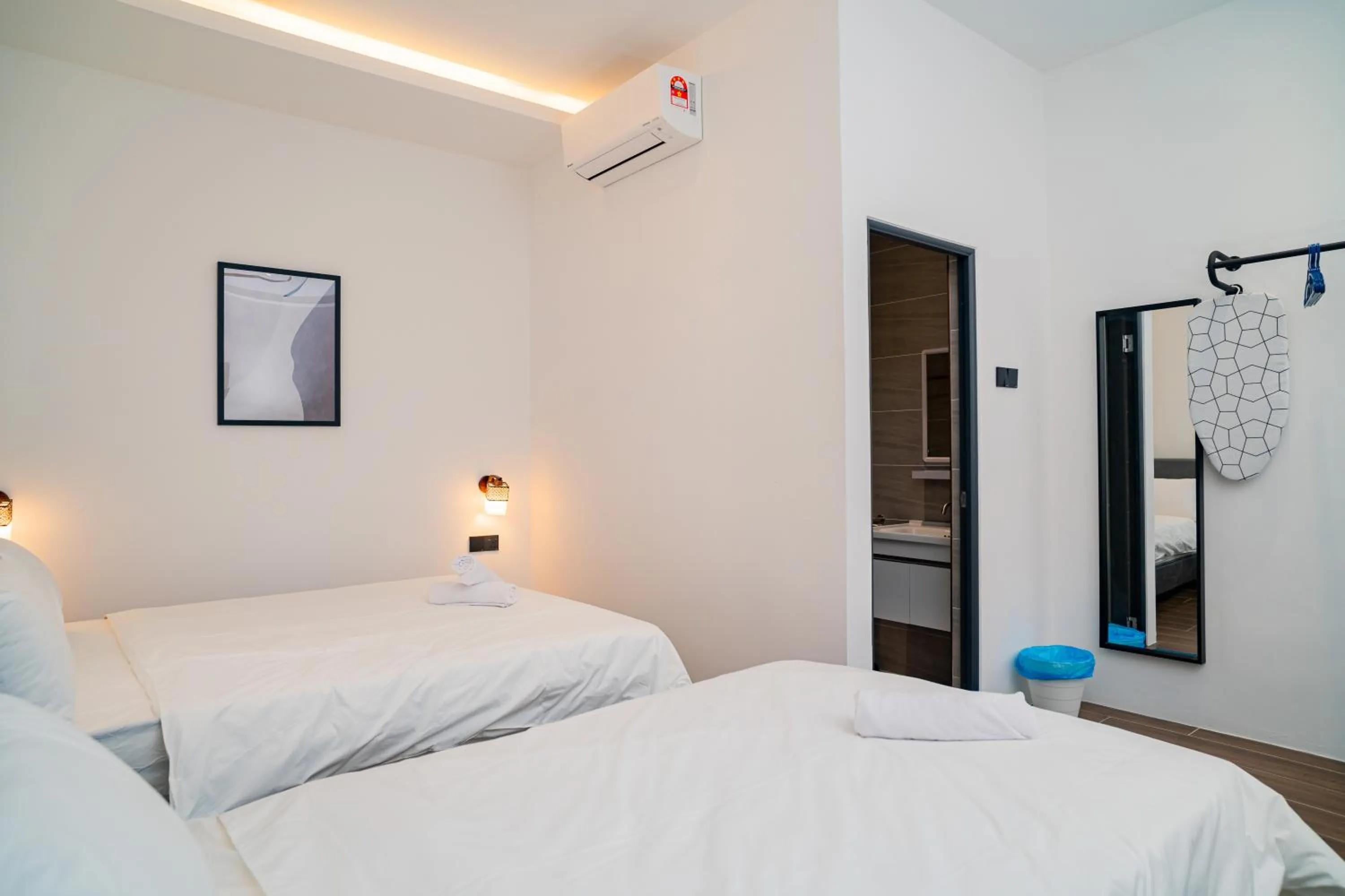 Bed in Jovial Industrial Stylish Lodge ````Bukit Mertajam