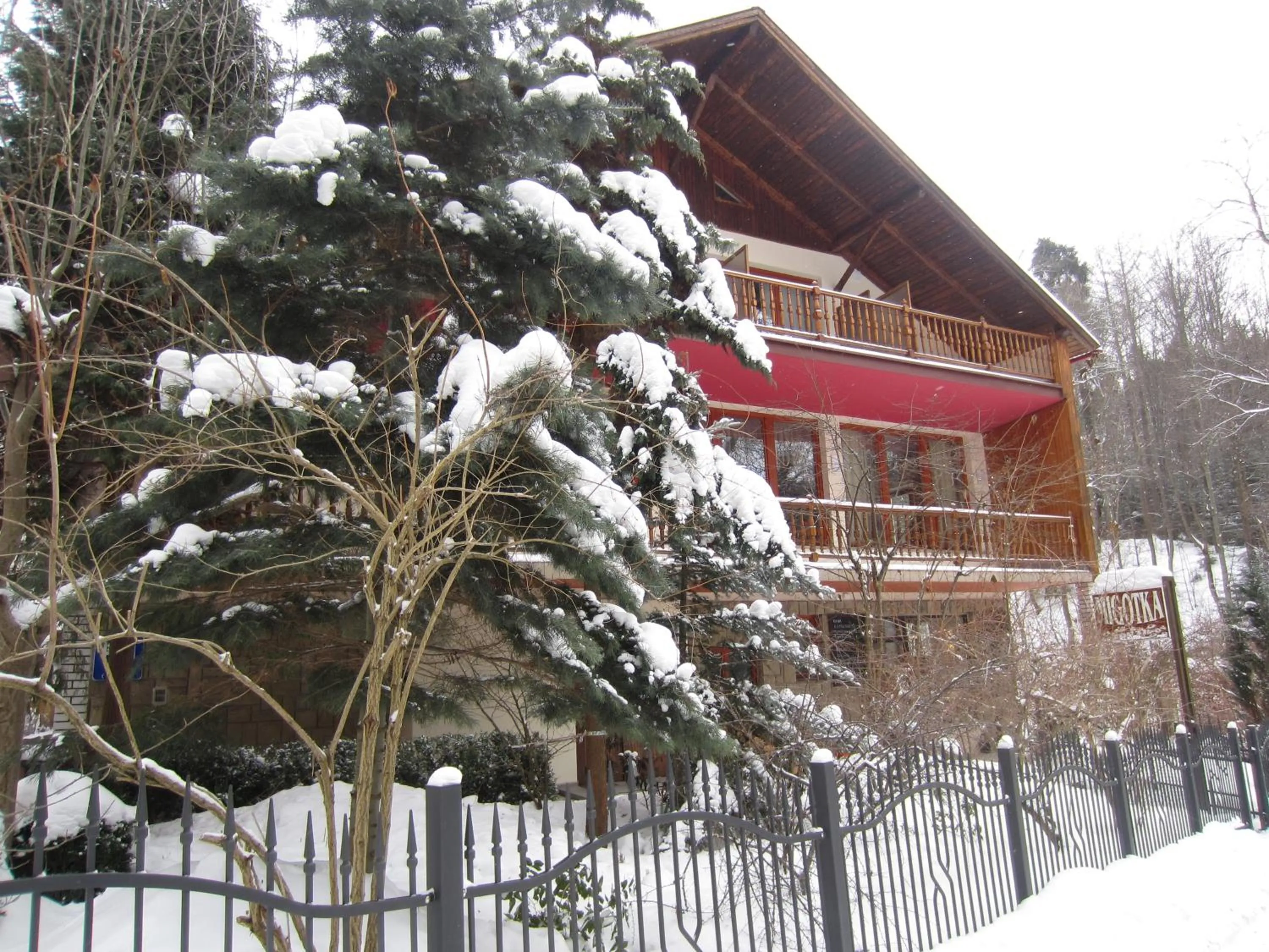 Willa M cisza w centrum miasta