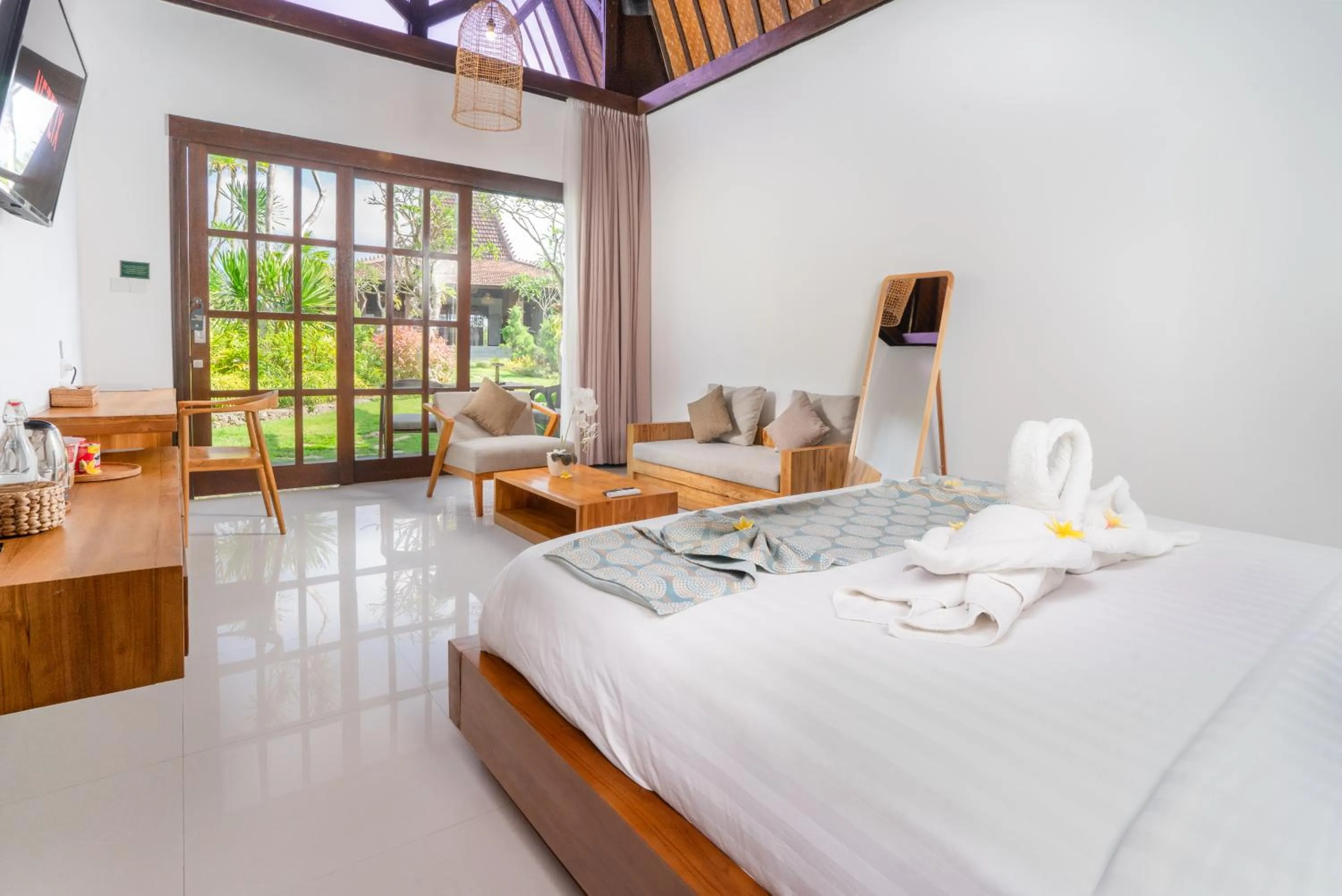 Photo of the whole room, Bed in Cemara Hills Uluwatu, The Reserve - Cottages & Villas