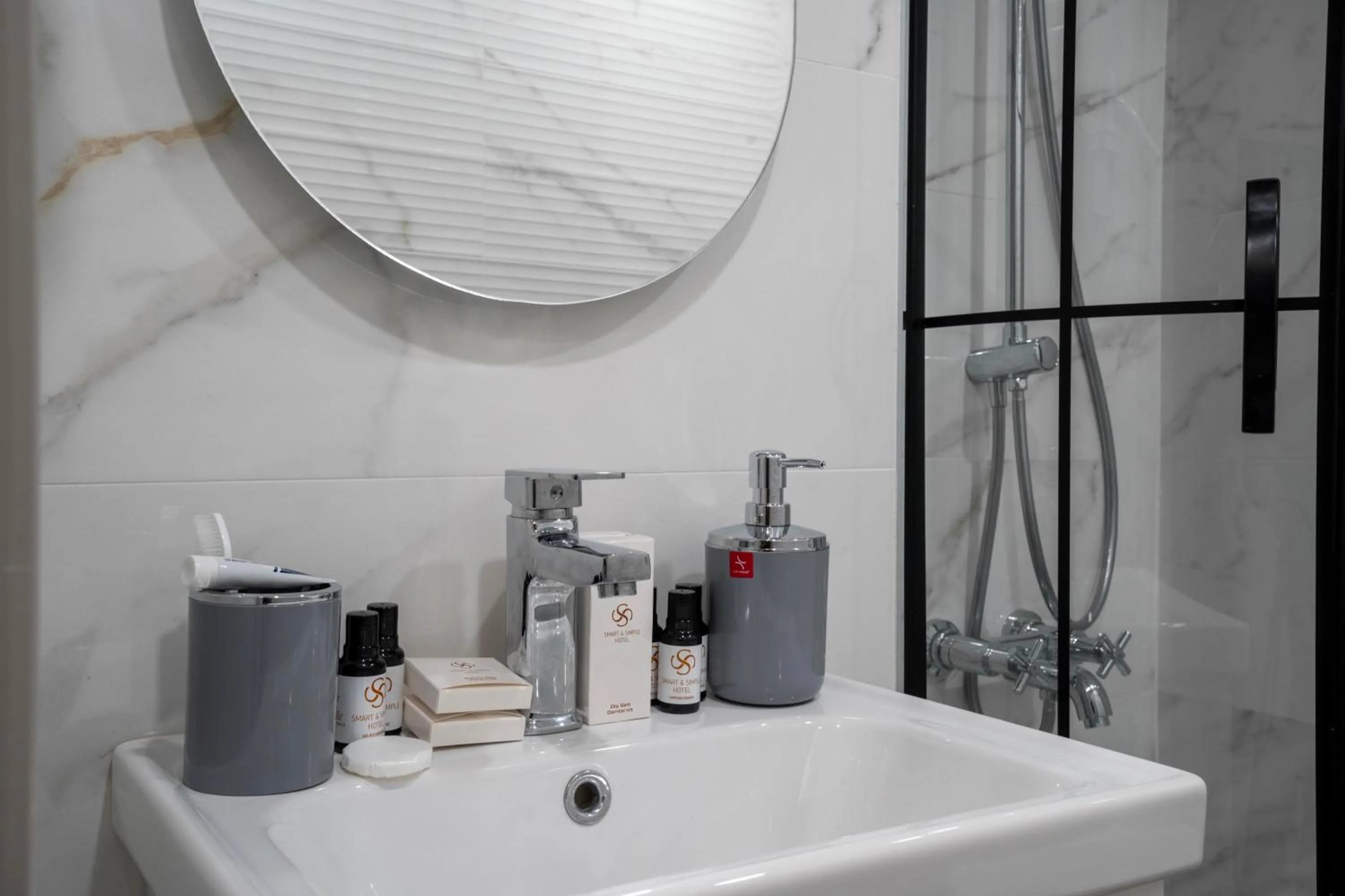 Bathroom in Smart and Simple Hotel Karakoy