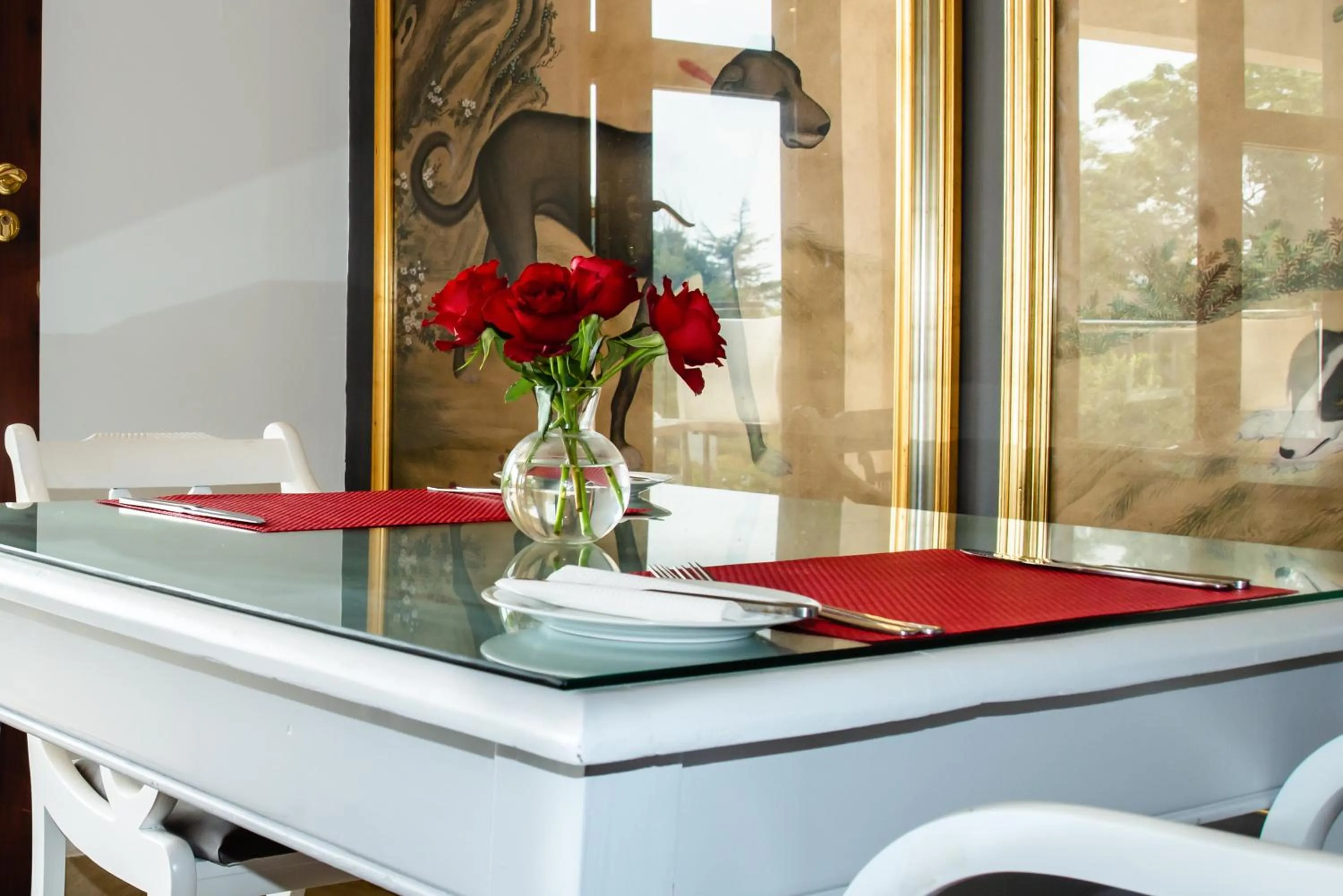 Dining area in Gardenia Boutique Hotel