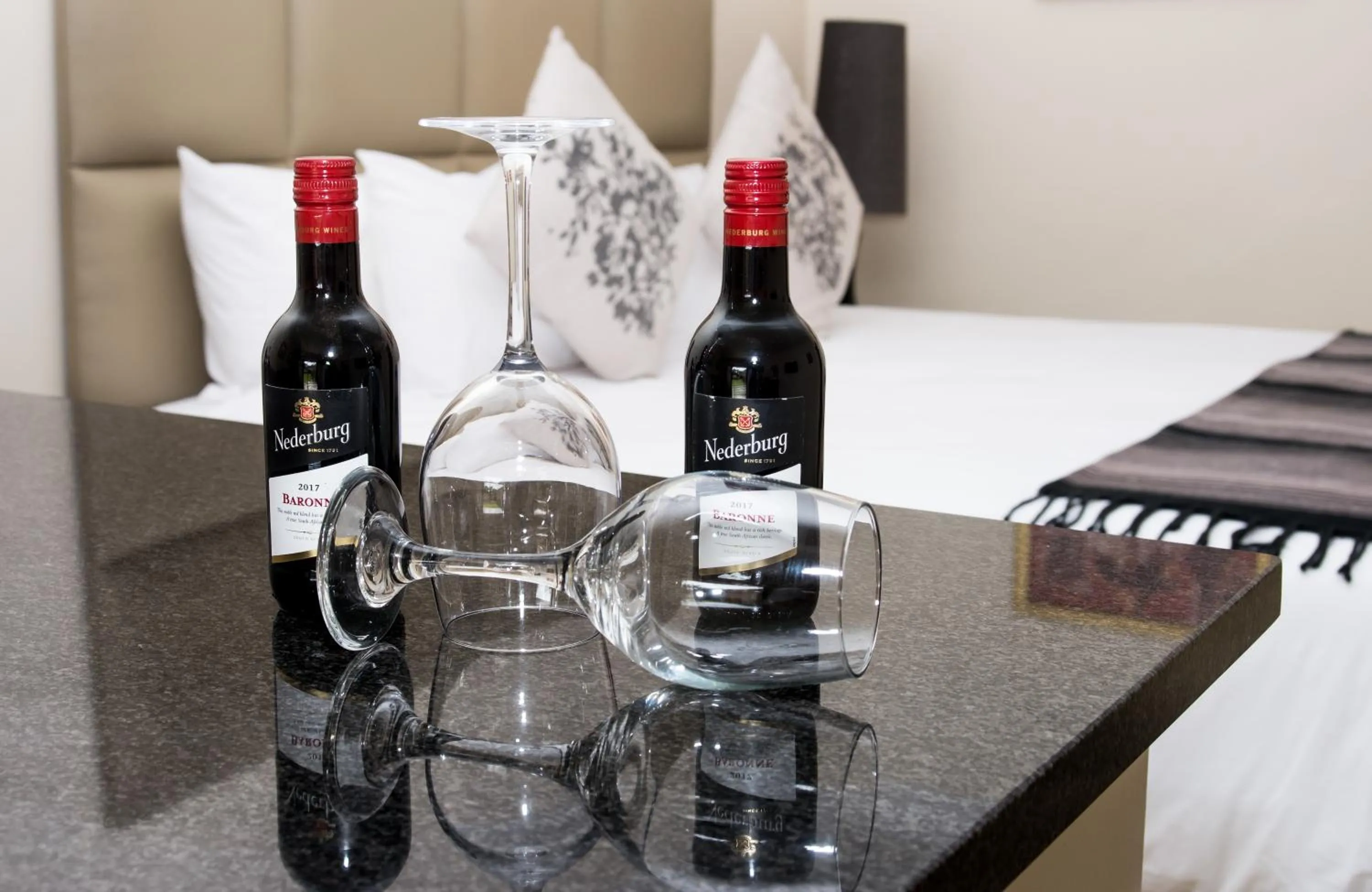 Decorative detail, Bed in Gardenia Boutique Hotel