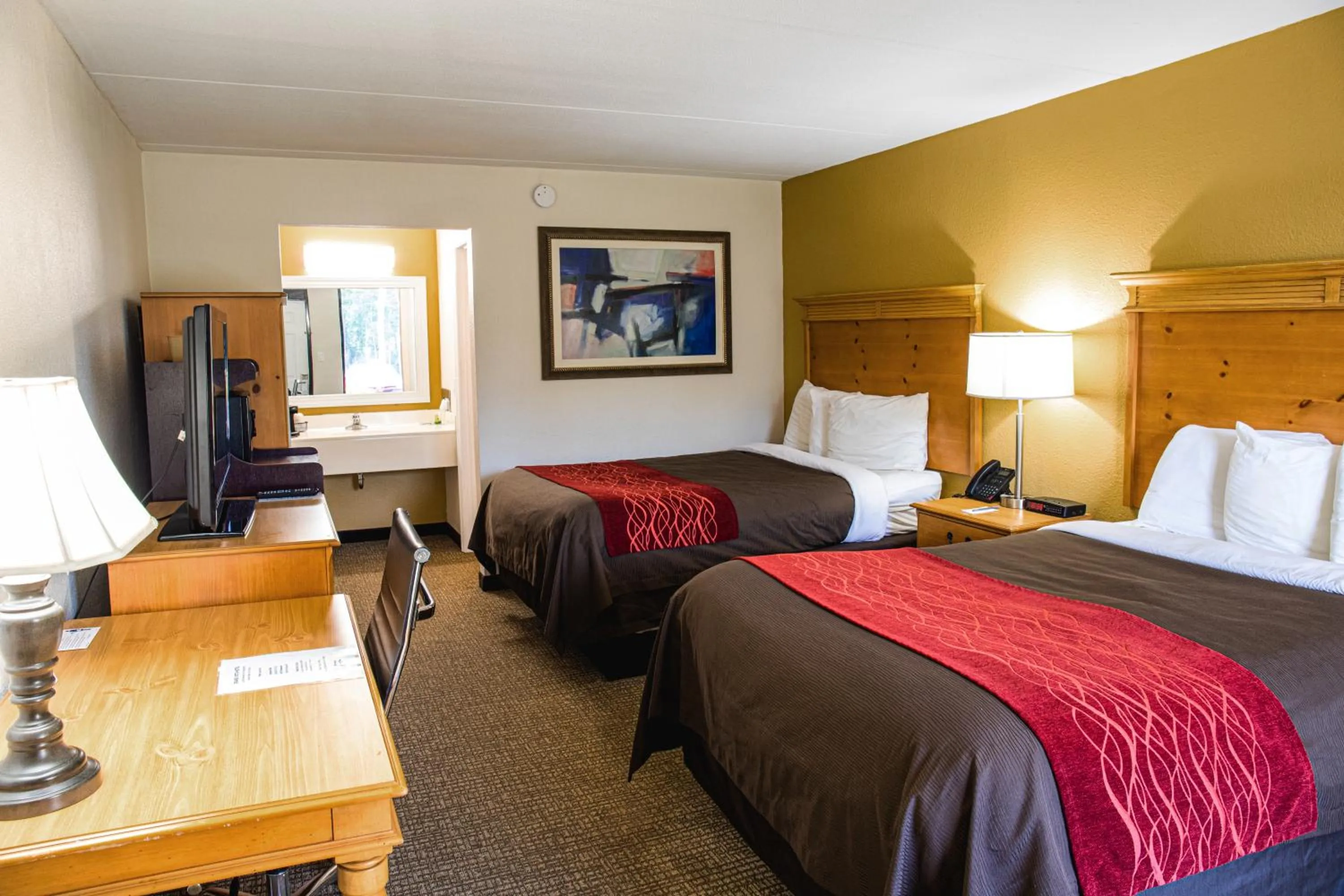 Bed in Grand Vista Hotel