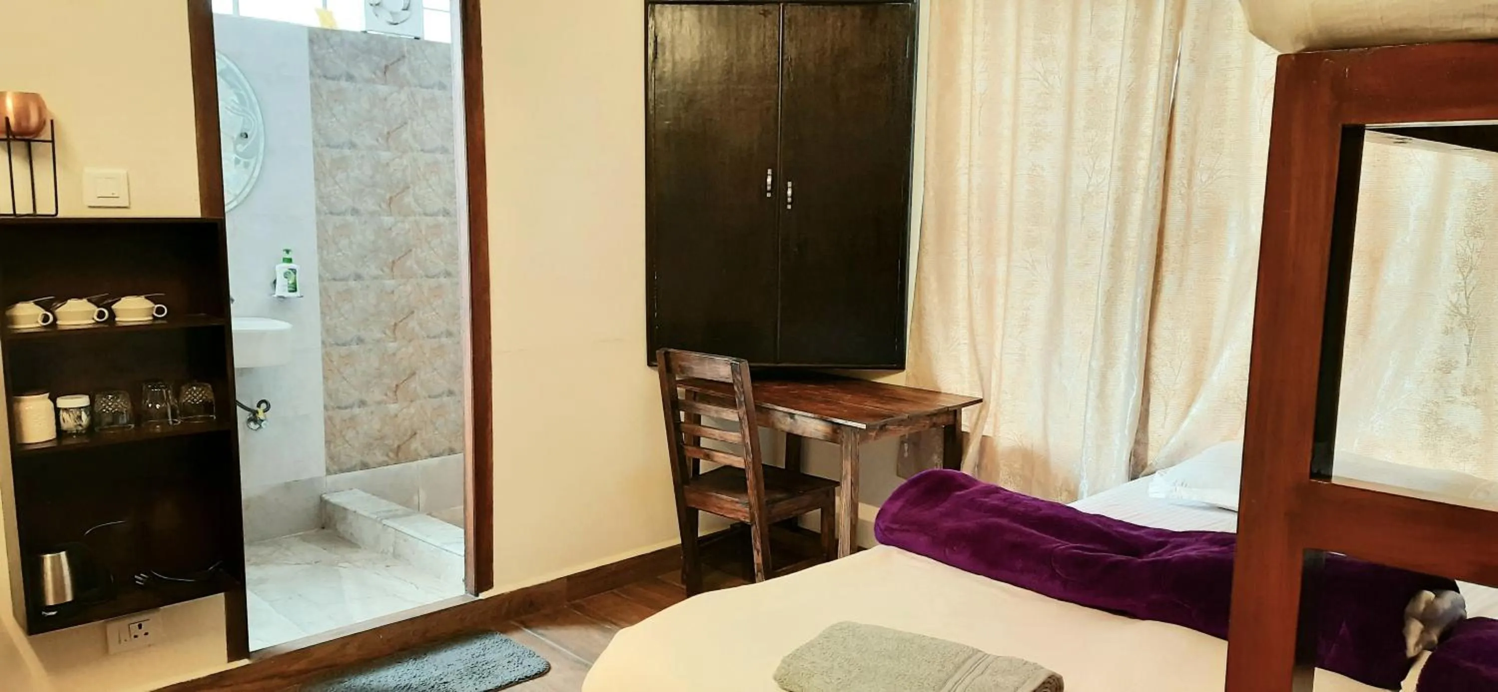 Bedroom, Bed in A La Maison