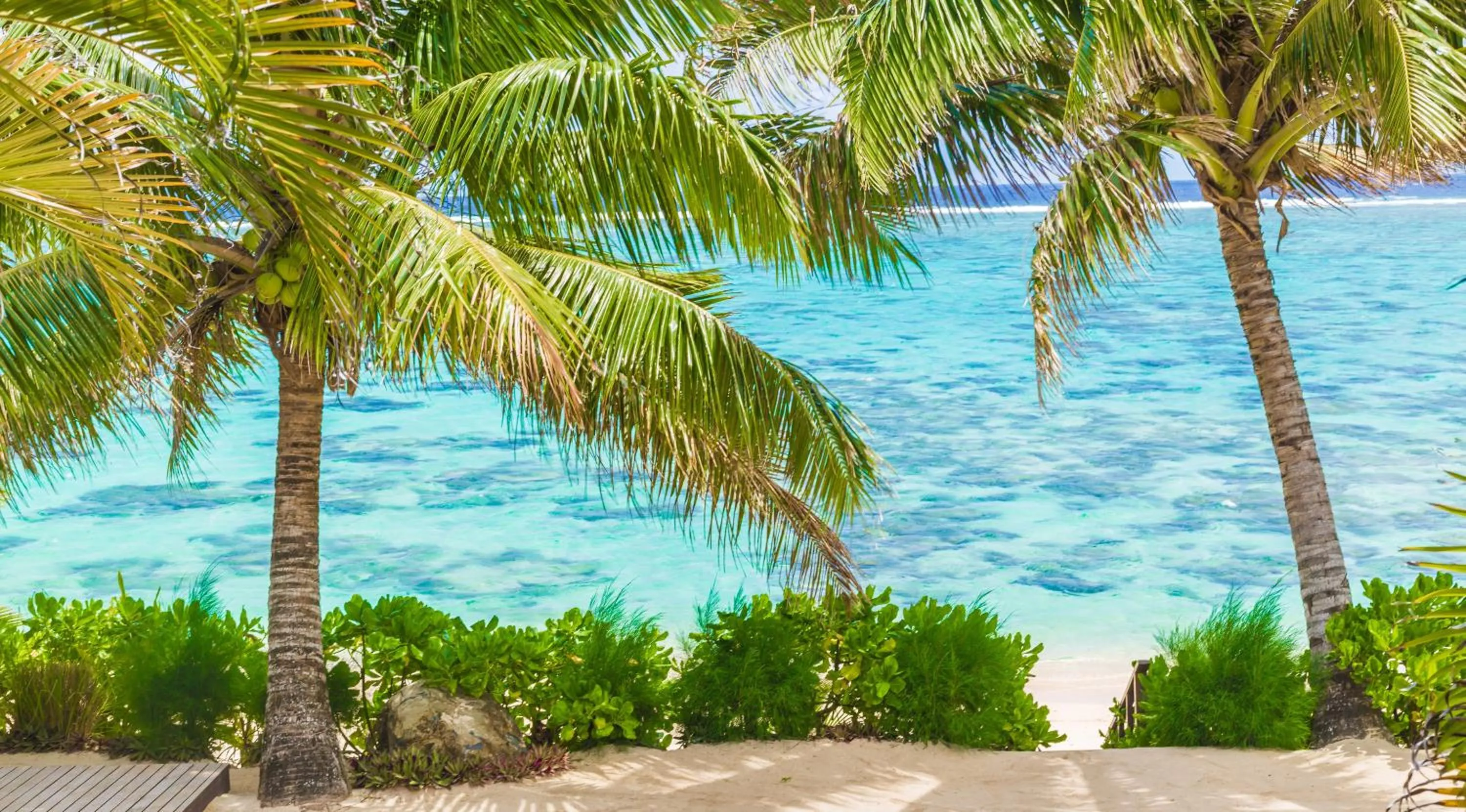 Sea view in Moana Sands Villas & Apartments