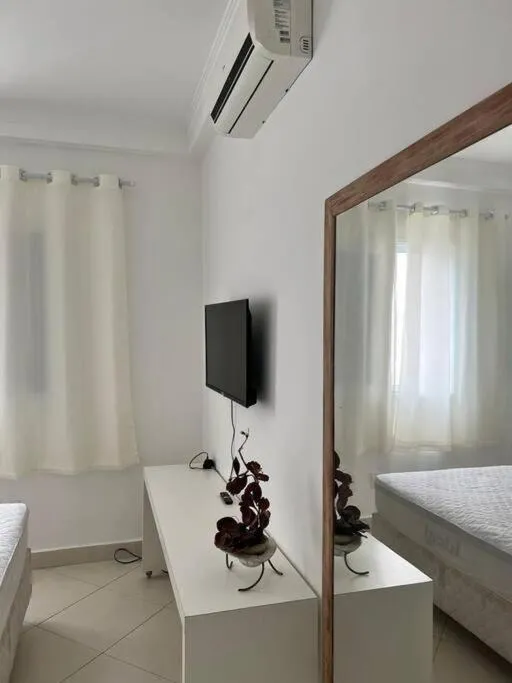 Bed in Apartamento confortável praia grande Ubatuba