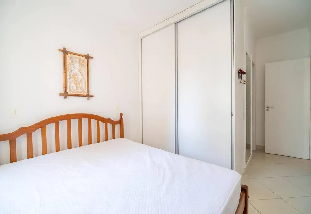 Bed in Apartamento confortável praia grande Ubatuba