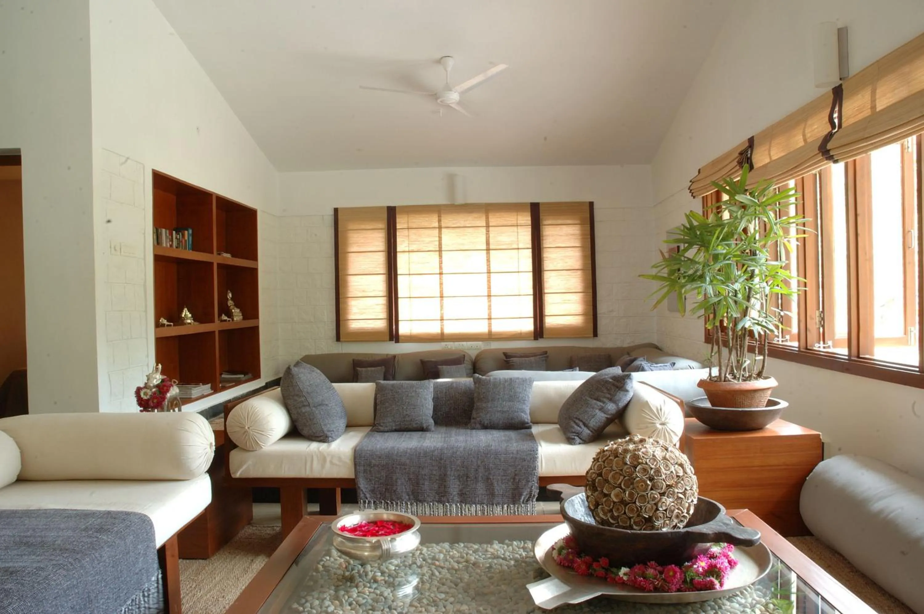 Living room in Shreyas Retreat