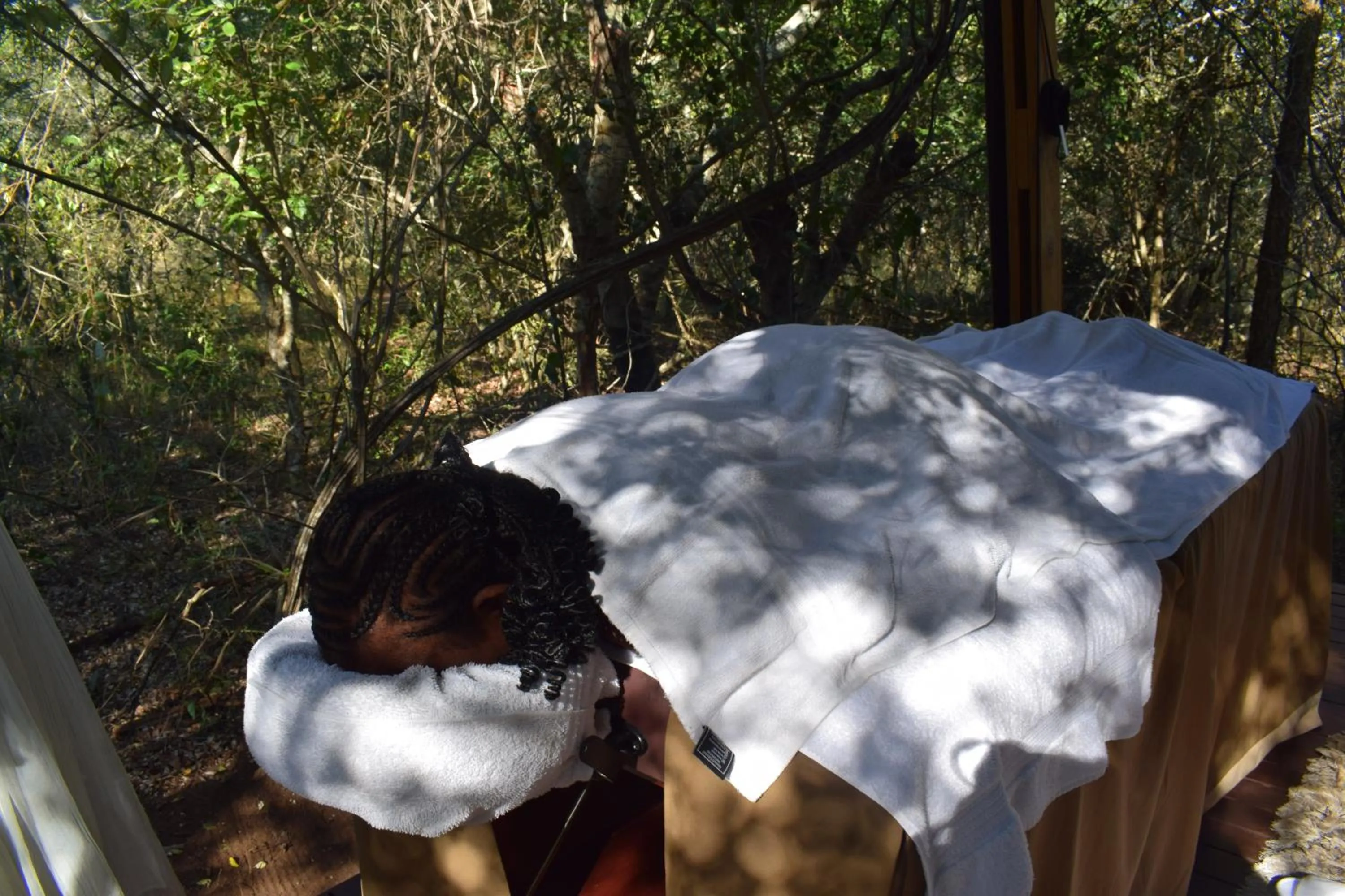 Massage in AM Lodge - Hoedspruit