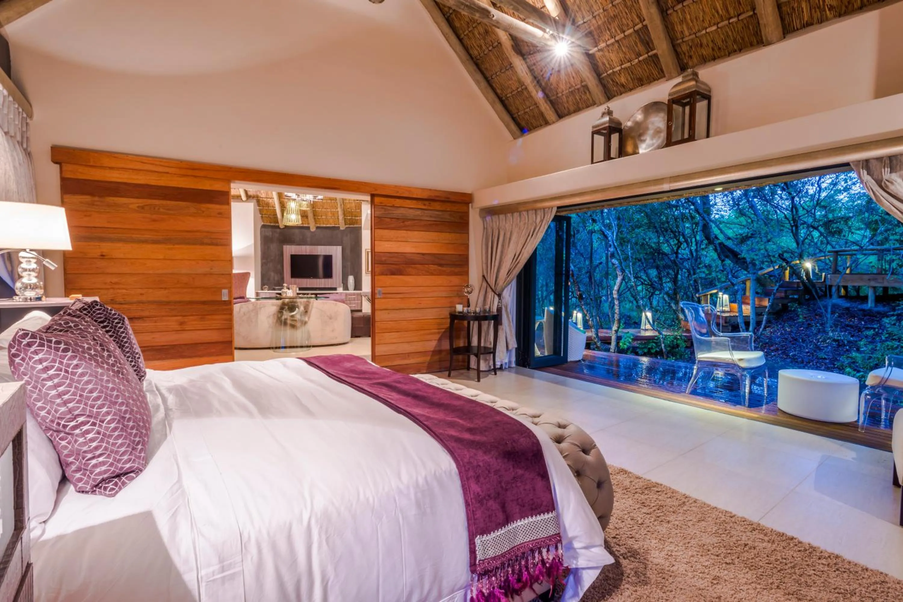 Balcony/Terrace in AM Lodge - Hoedspruit