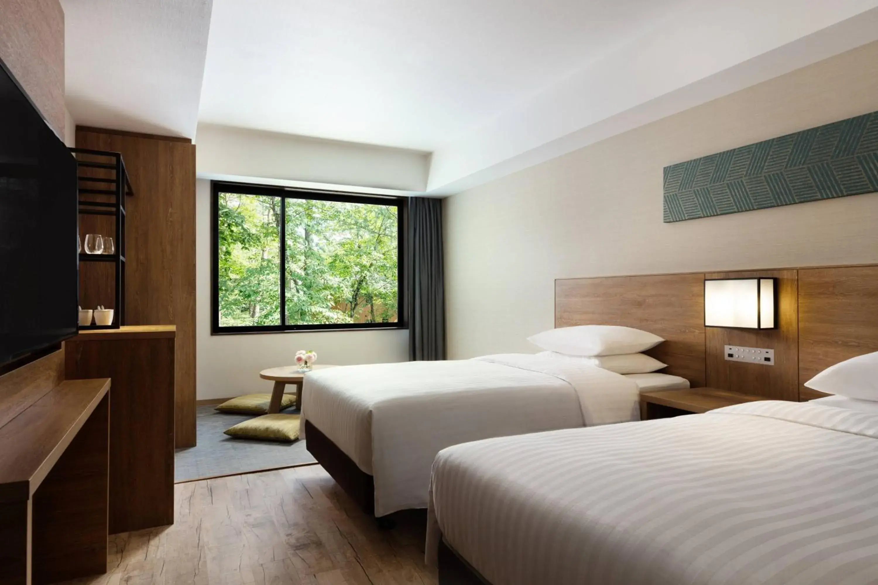 Premium Twin Room with Hot Spring - single occupancy in Courtyard by Marriott Hakuba Premium Twin Room with Hot Spring - single occupancy in Courtyard by Marriott Hakuba