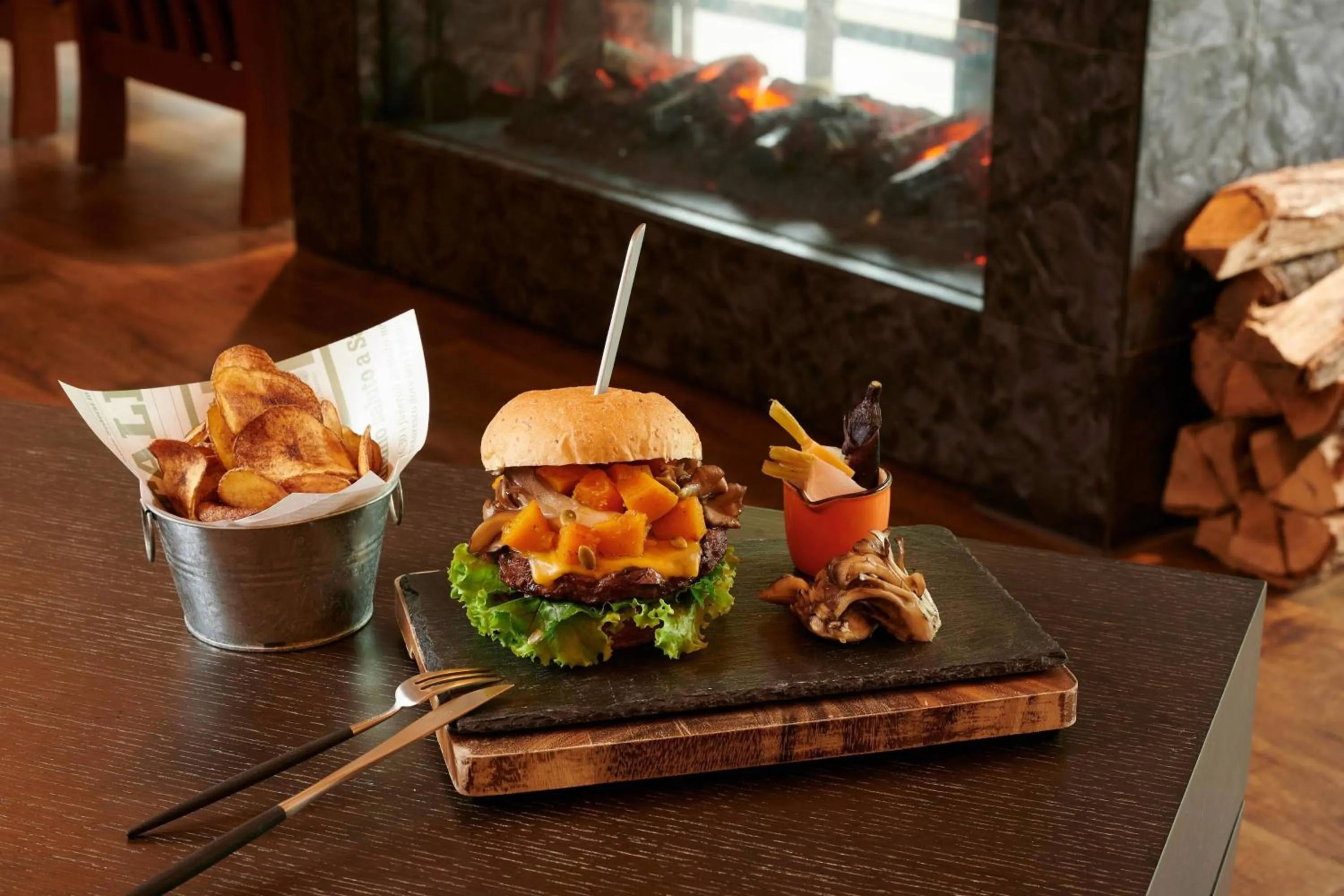 Restaurant/places to eat in Courtyard by Marriott Hakuba