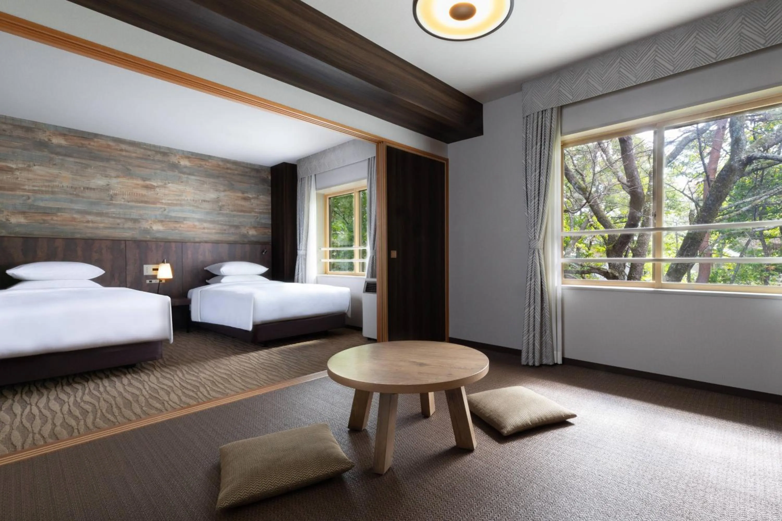 Photo of the whole room, Bed in Courtyard by Marriott Hakuba