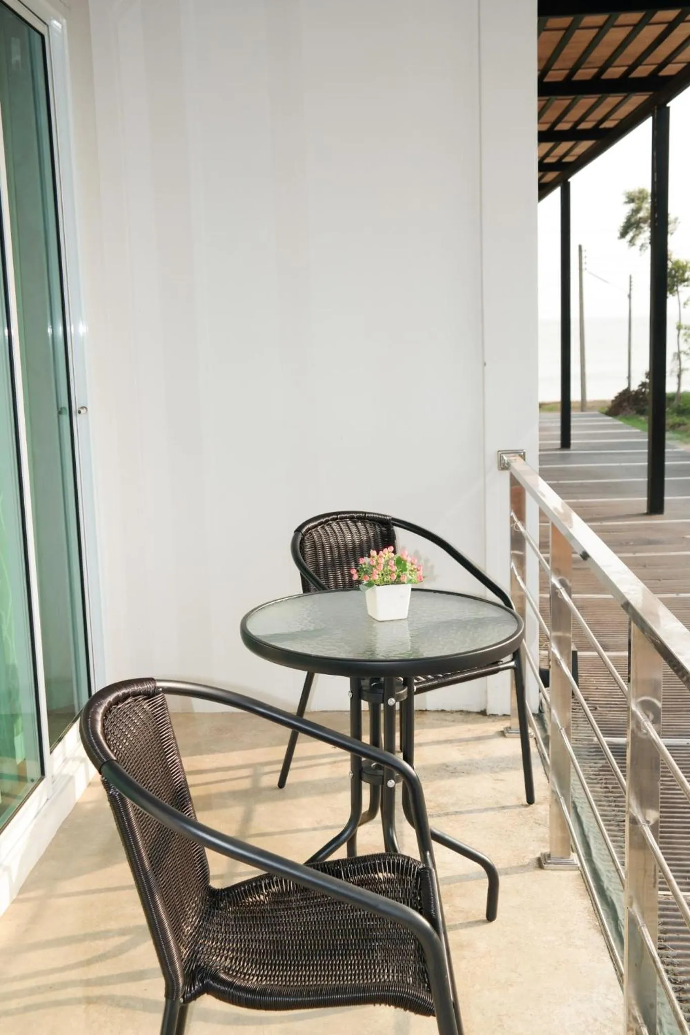 Balcony/Terrace in Baan i Talay Chumphon บ้านไอทะเลชุมพร