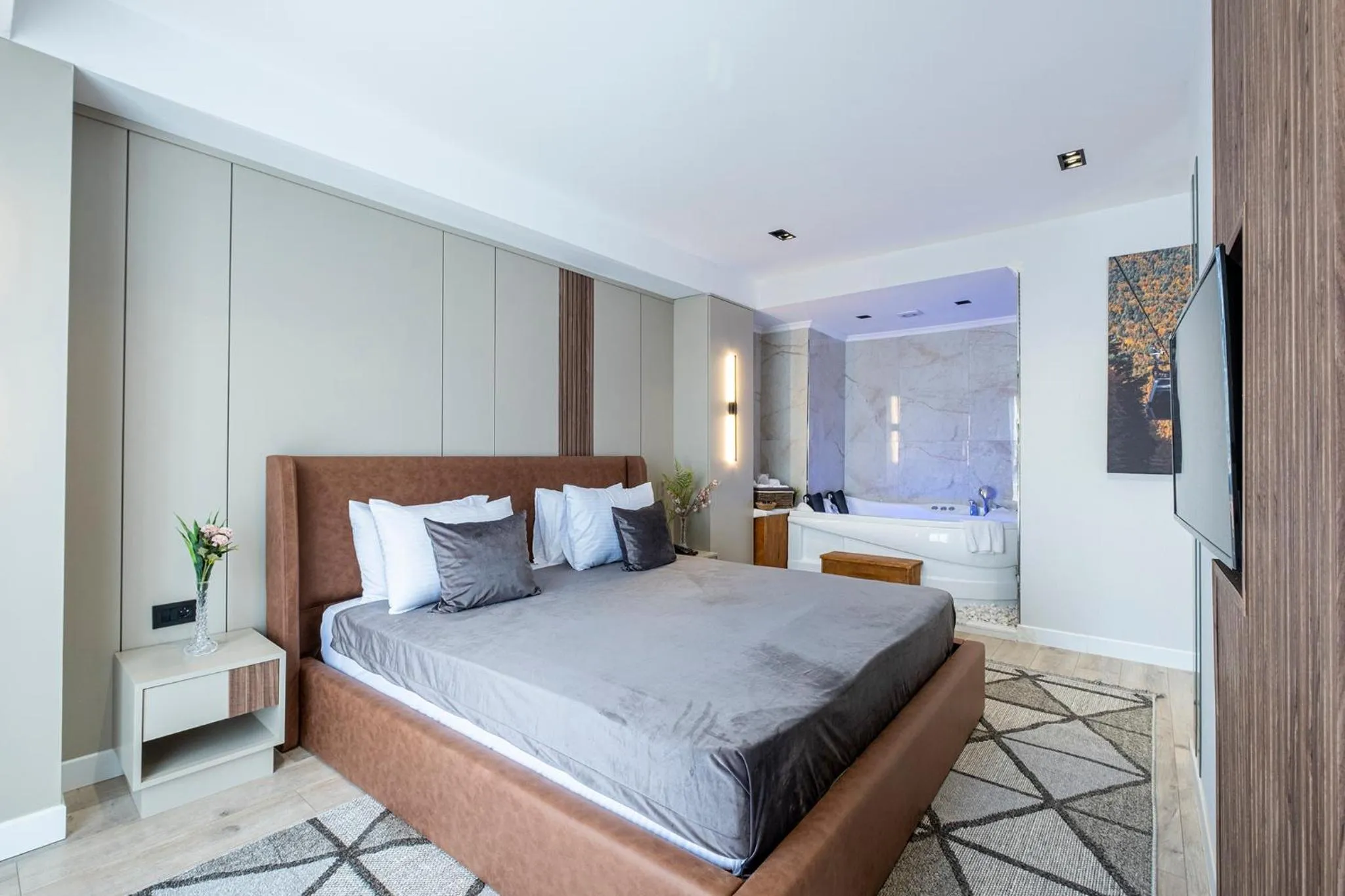 Bedroom, Bed in Euphrates Hotel Bursa