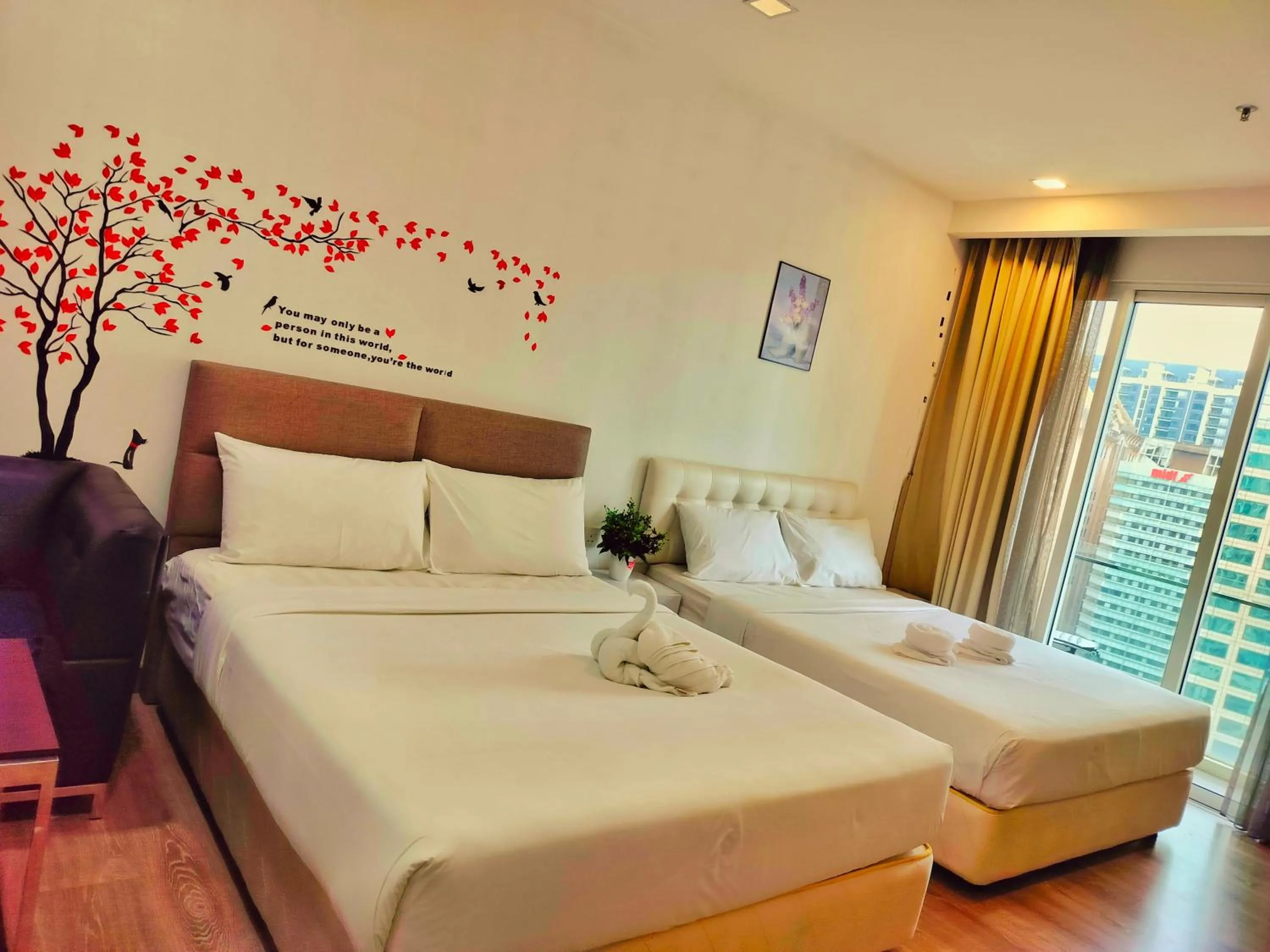 Bed in Sky Manor One Bukit Ceylon KLCC